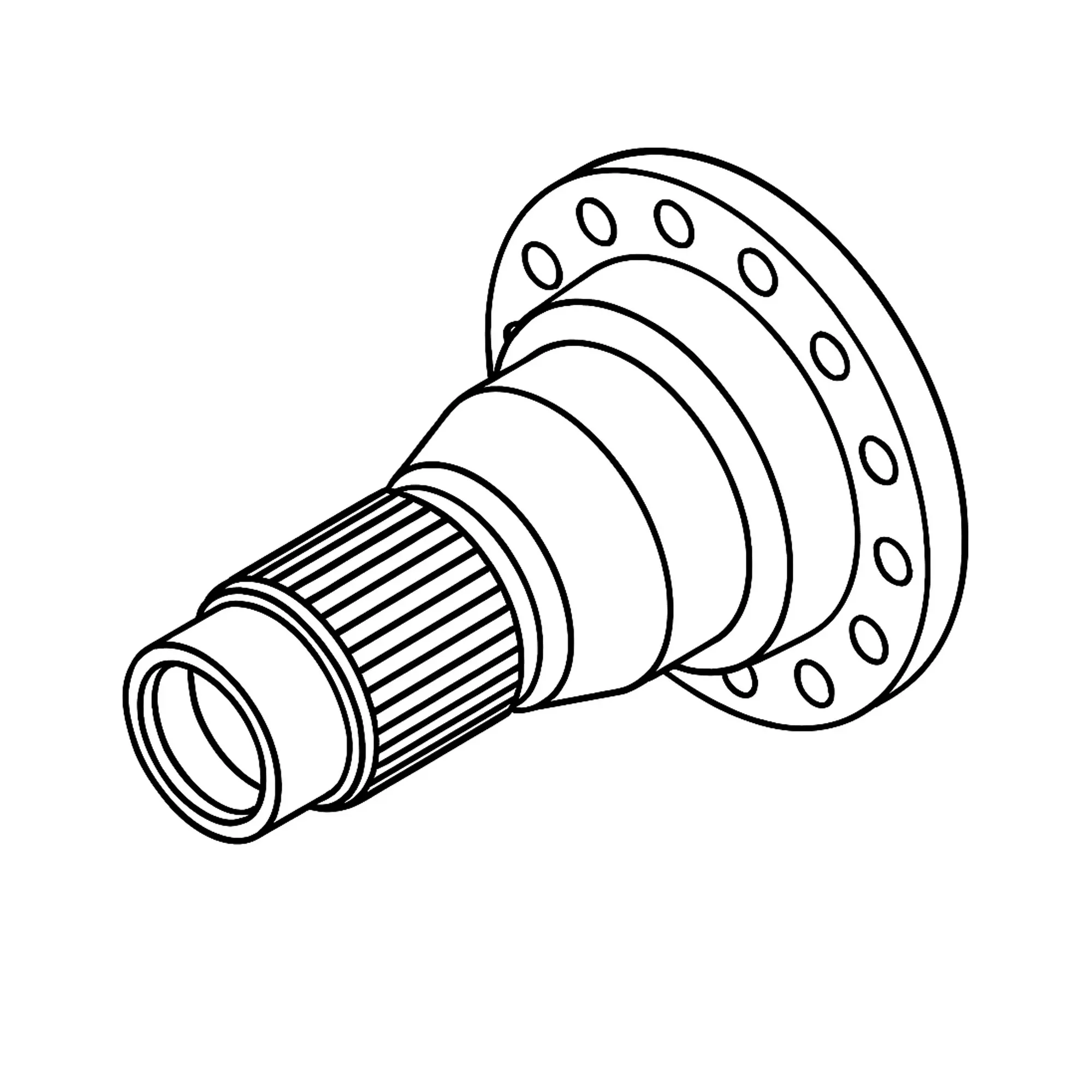 John Deere Stub Axle Spindle - AT252292