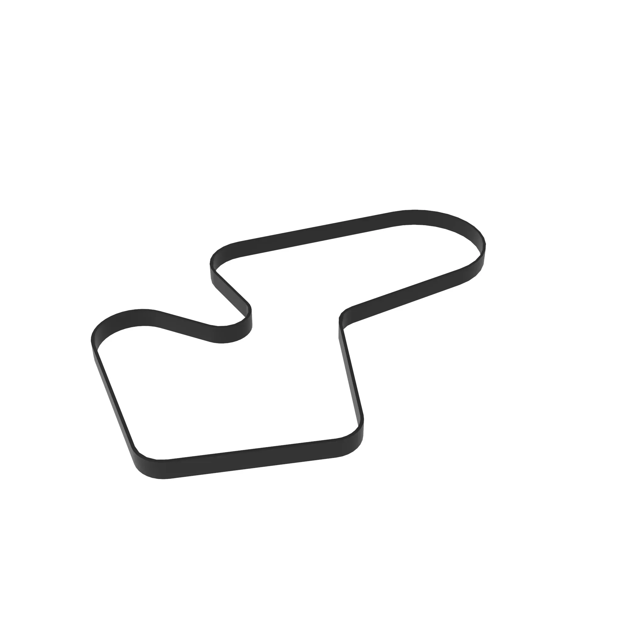 V-Belt, 13.5L Front Drive