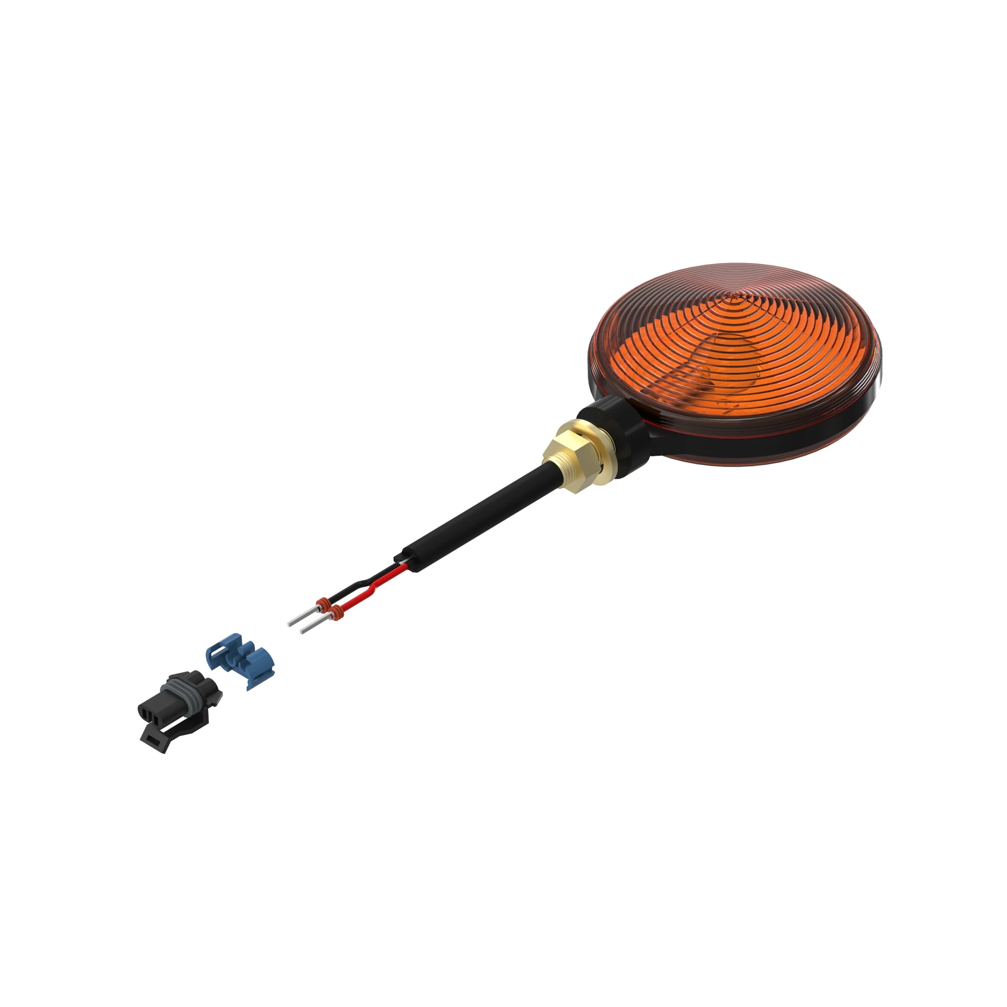 LAMP, WARNING, AMBER