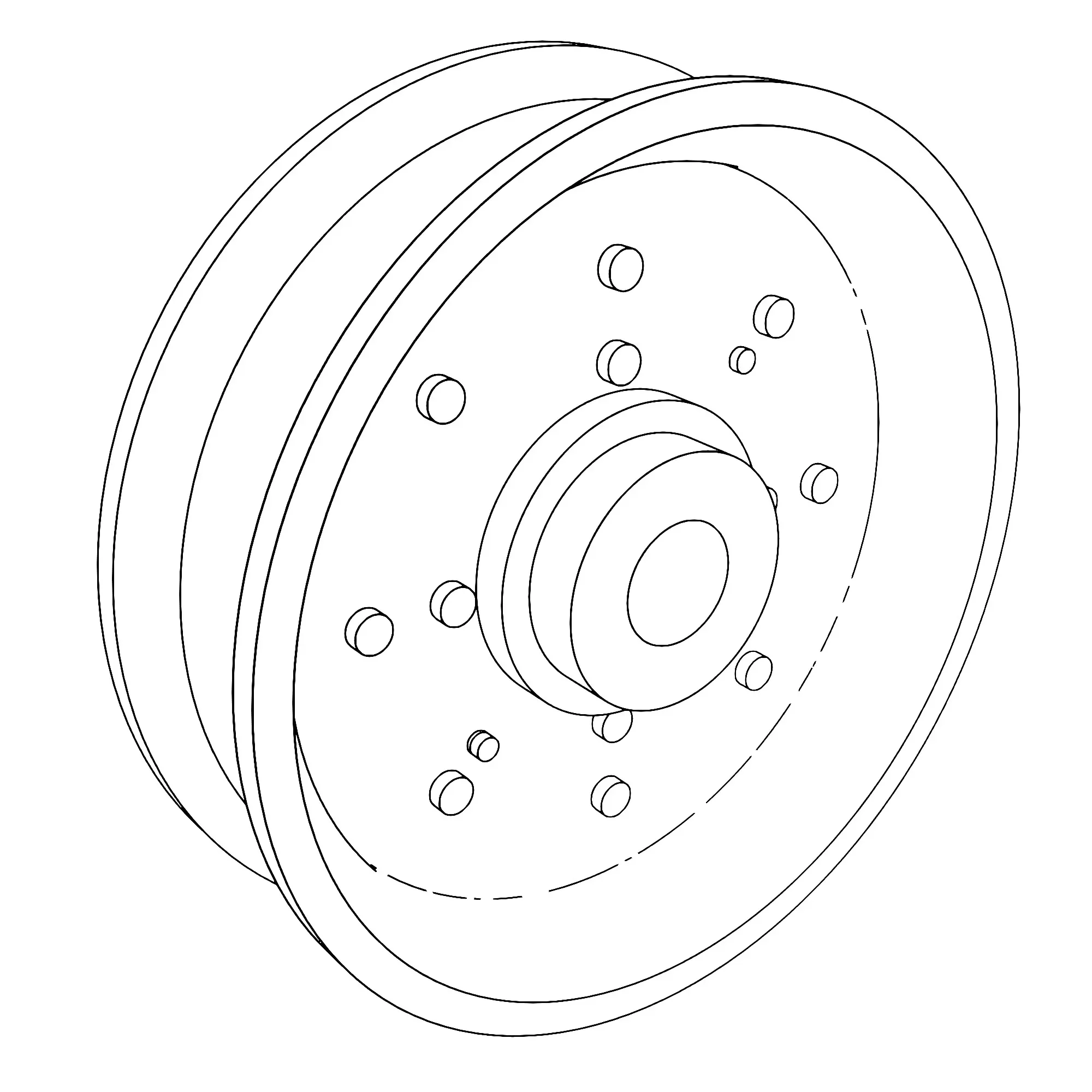 John Deere Gage Wheel Pulley - TCU29293