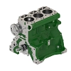 John Deere Short Block Assembly, T 3 - DZ10509