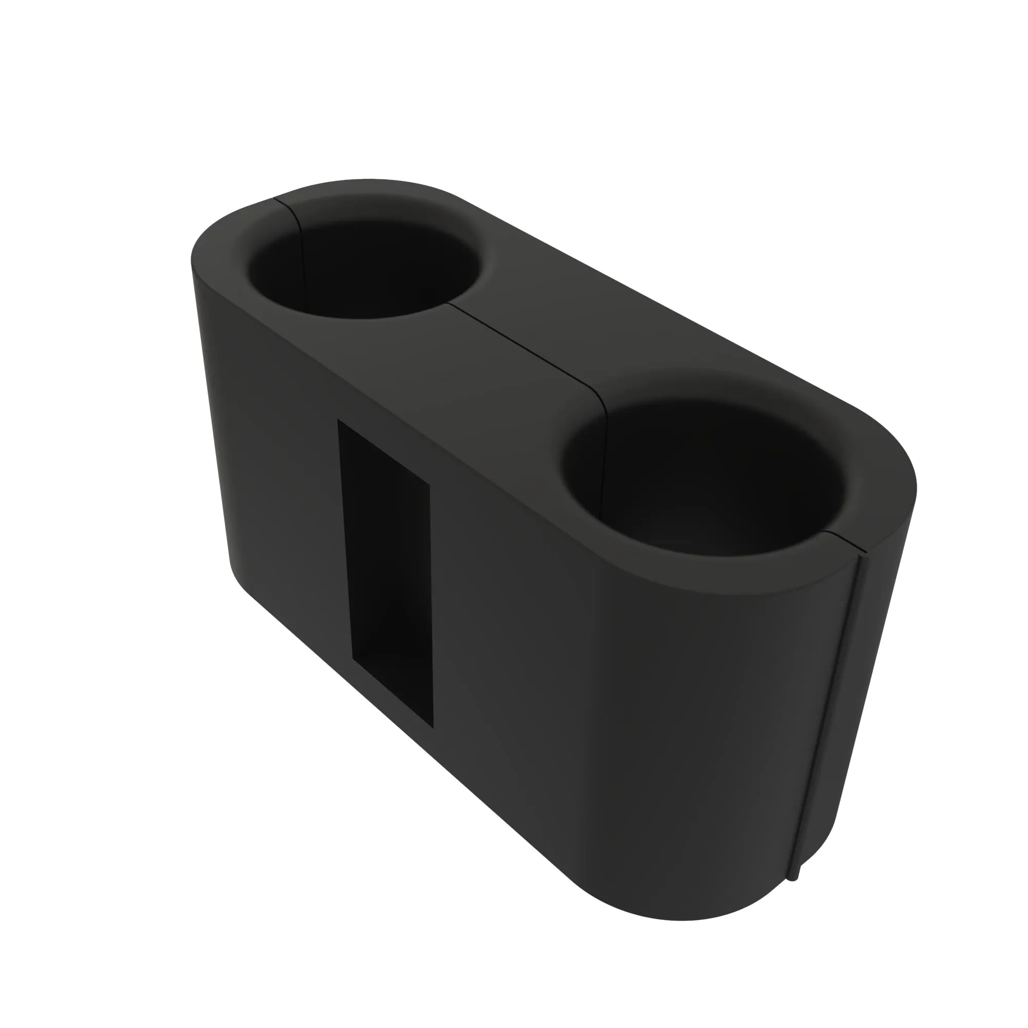 HALF CLAMP, CLAMP, 2 HOLE, 38, 32, Half Clamp