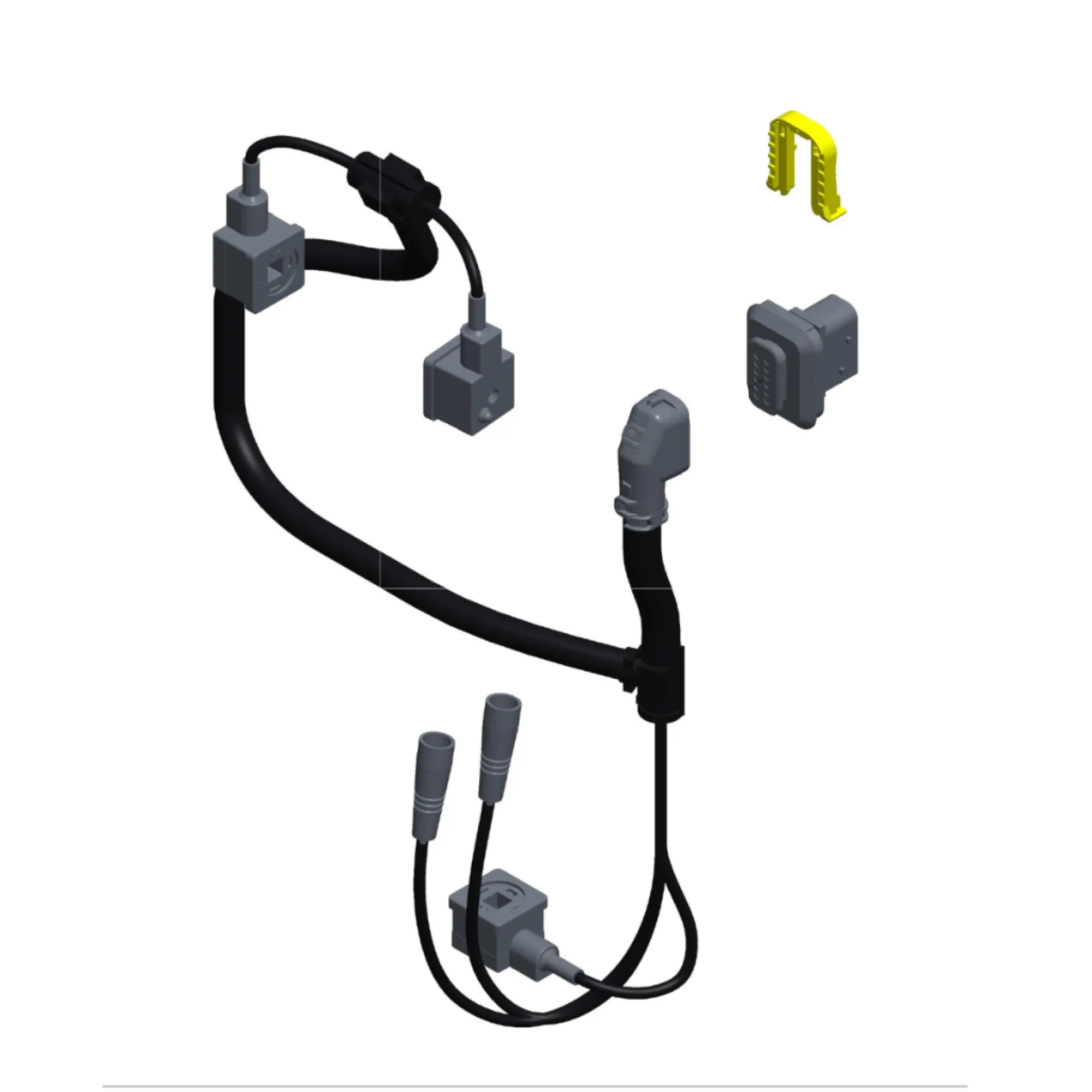 John Deere Load Sensing Valve Wiring Harness - F677861
