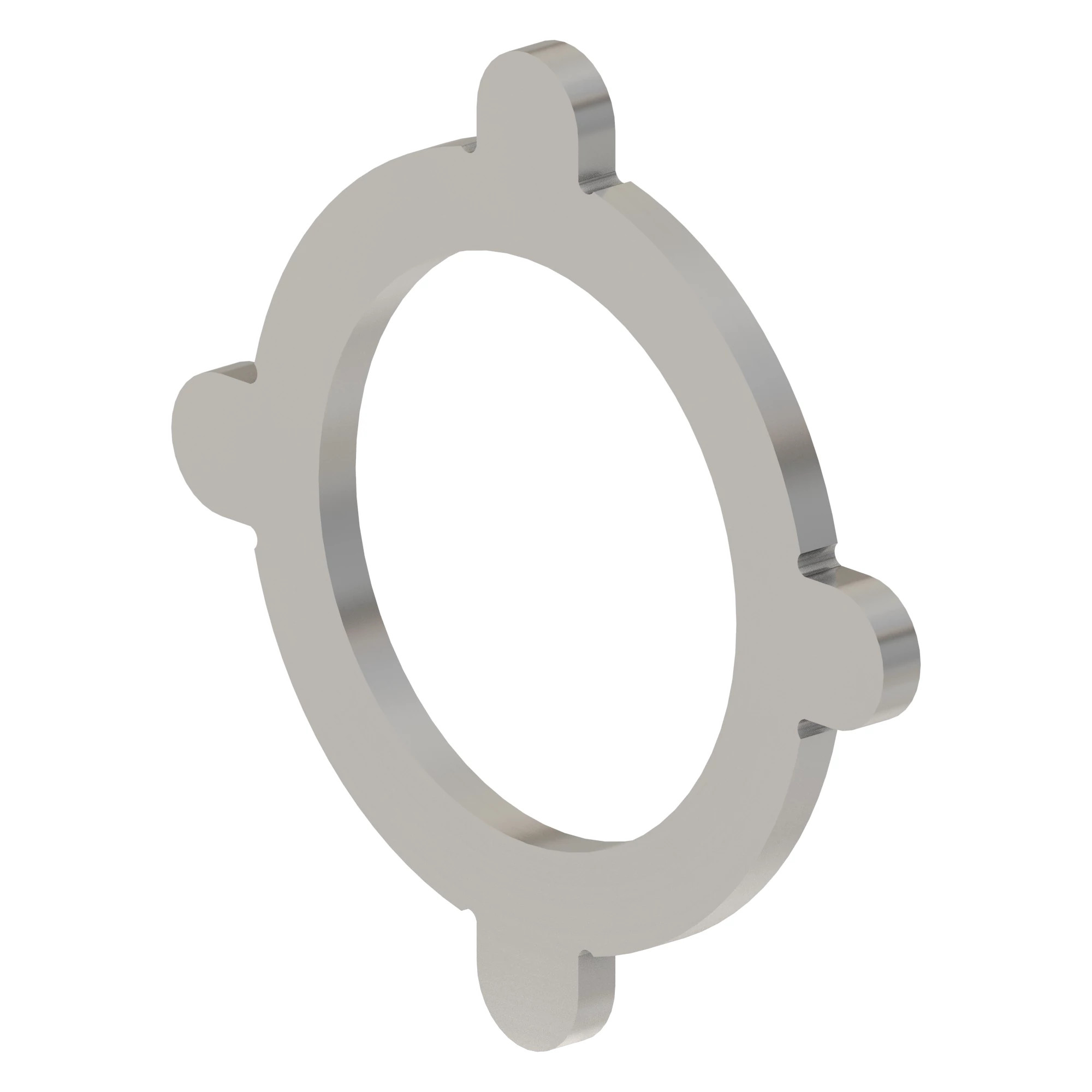 DISK WITH OUTER SPLINE