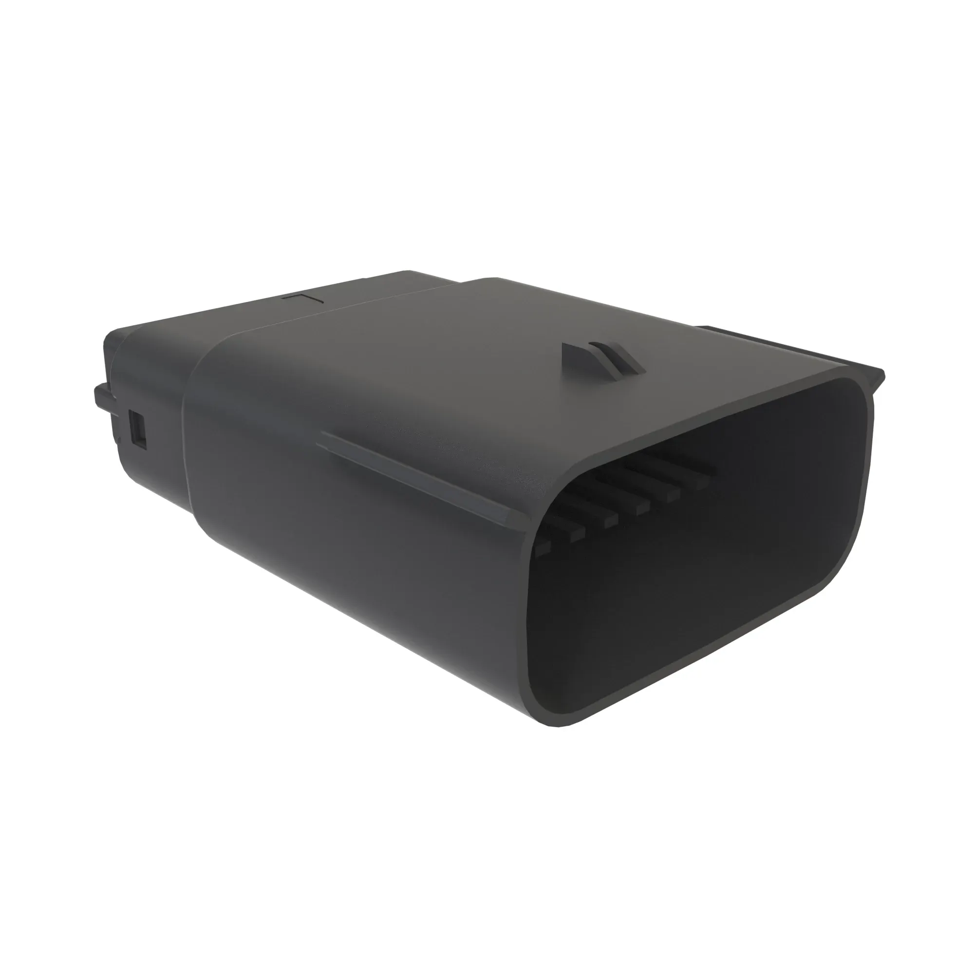 Conn Molex MX150 16W Fs Blk Plstc