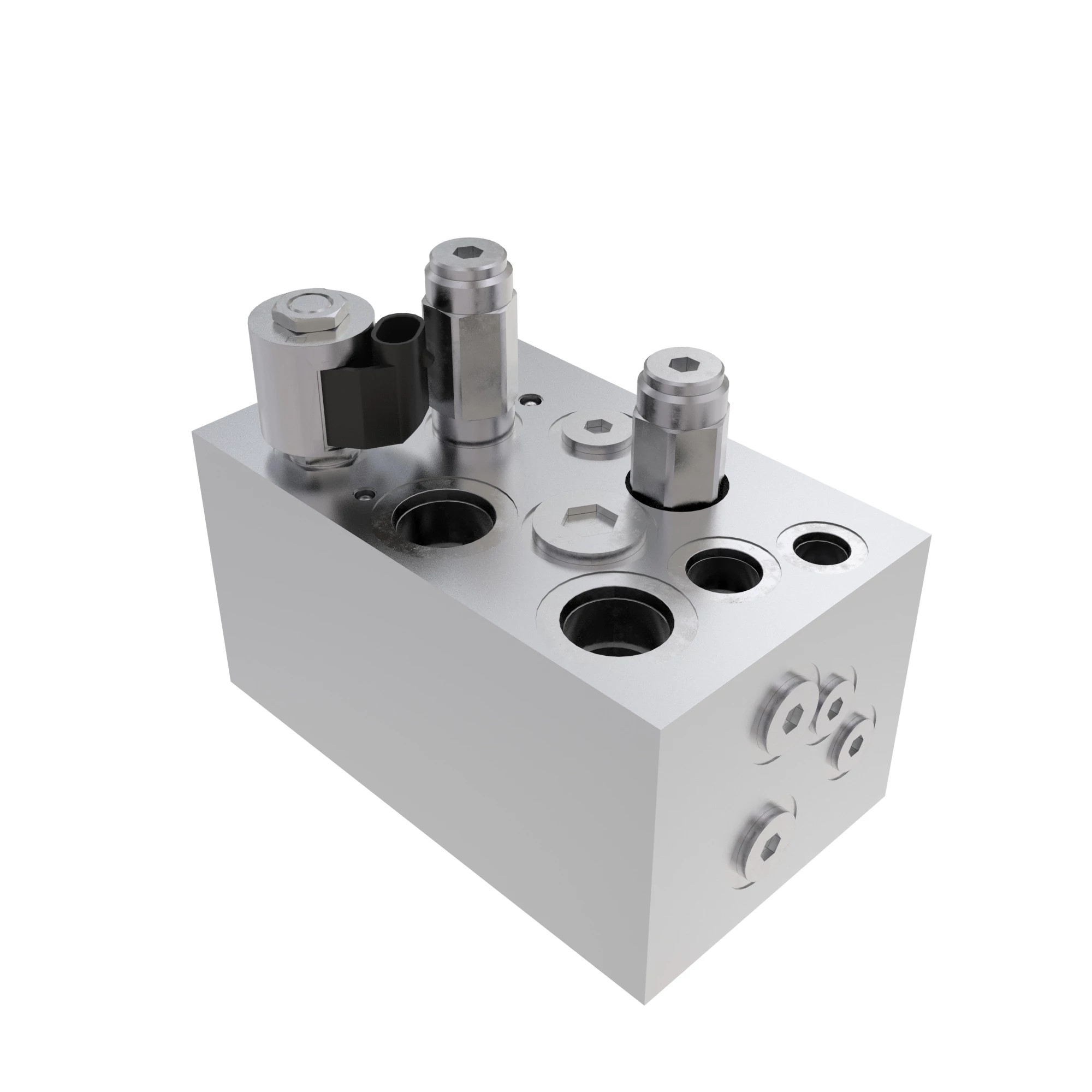 John Deere Main Hydraulic Valve Manifold  - AT342744