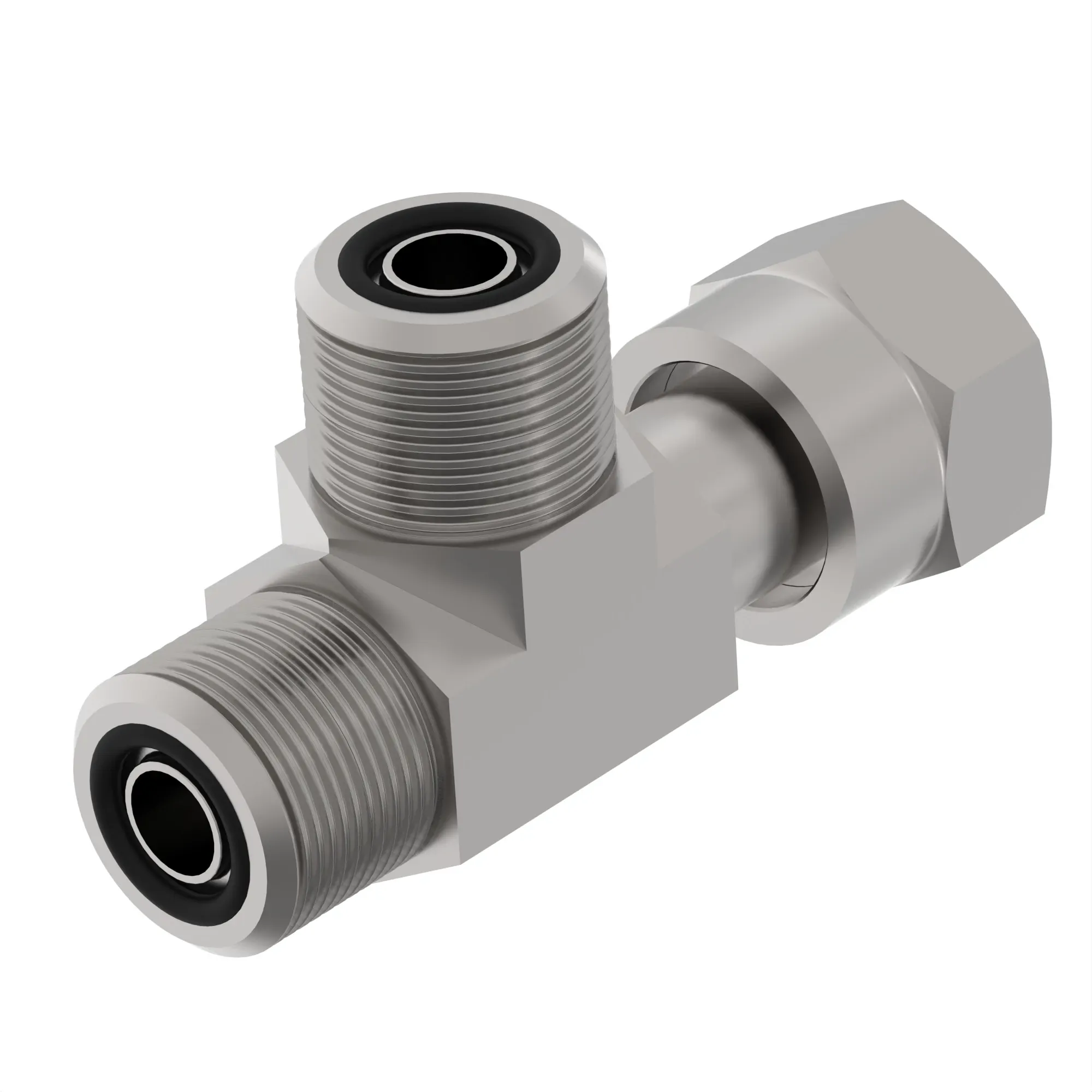 TEE FITTING, TEE FITTING, SWIVEL RU