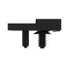 DEUTSCH DT MOUNTING CLIP BLK PLSTC