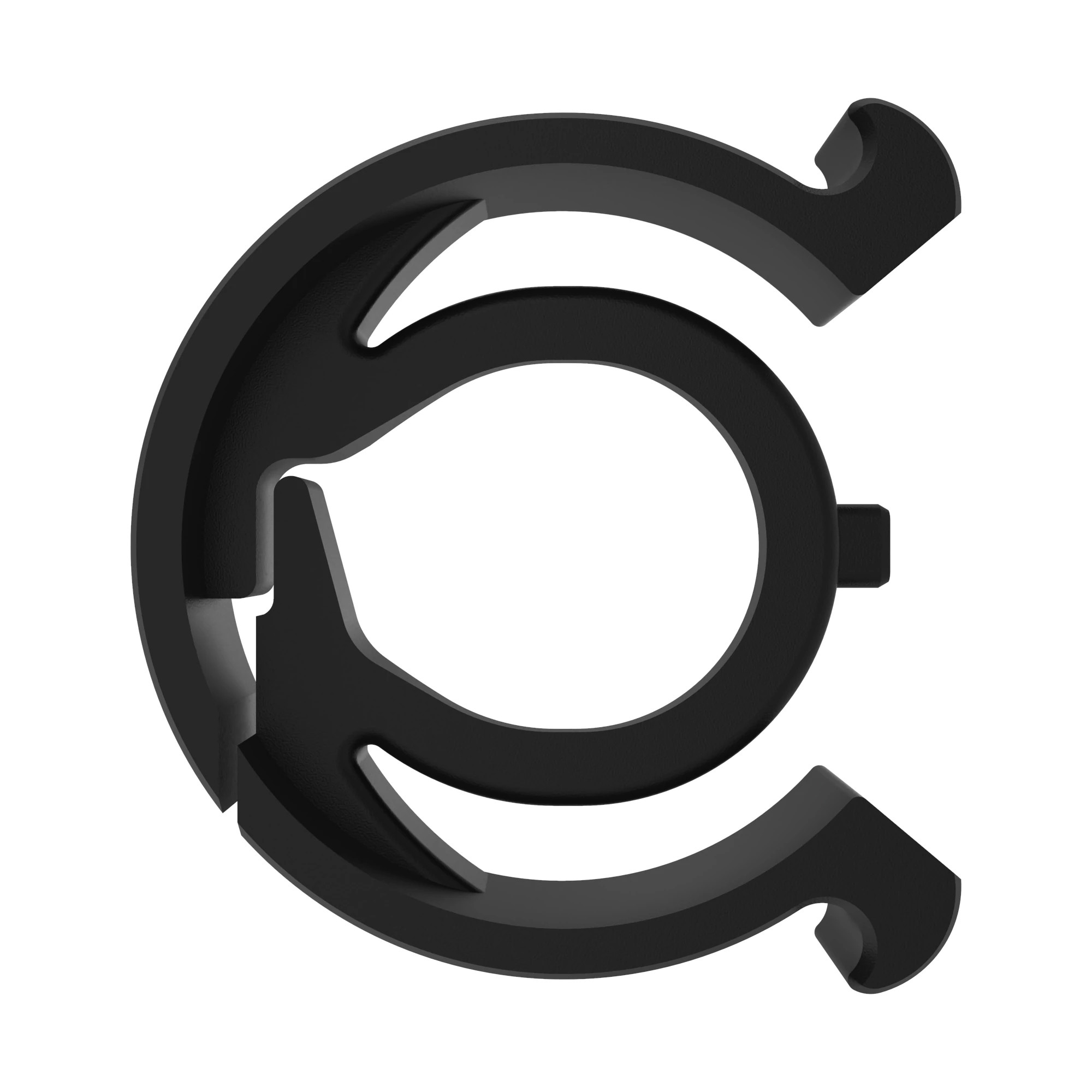 CLIP, 3/8" RETENTION