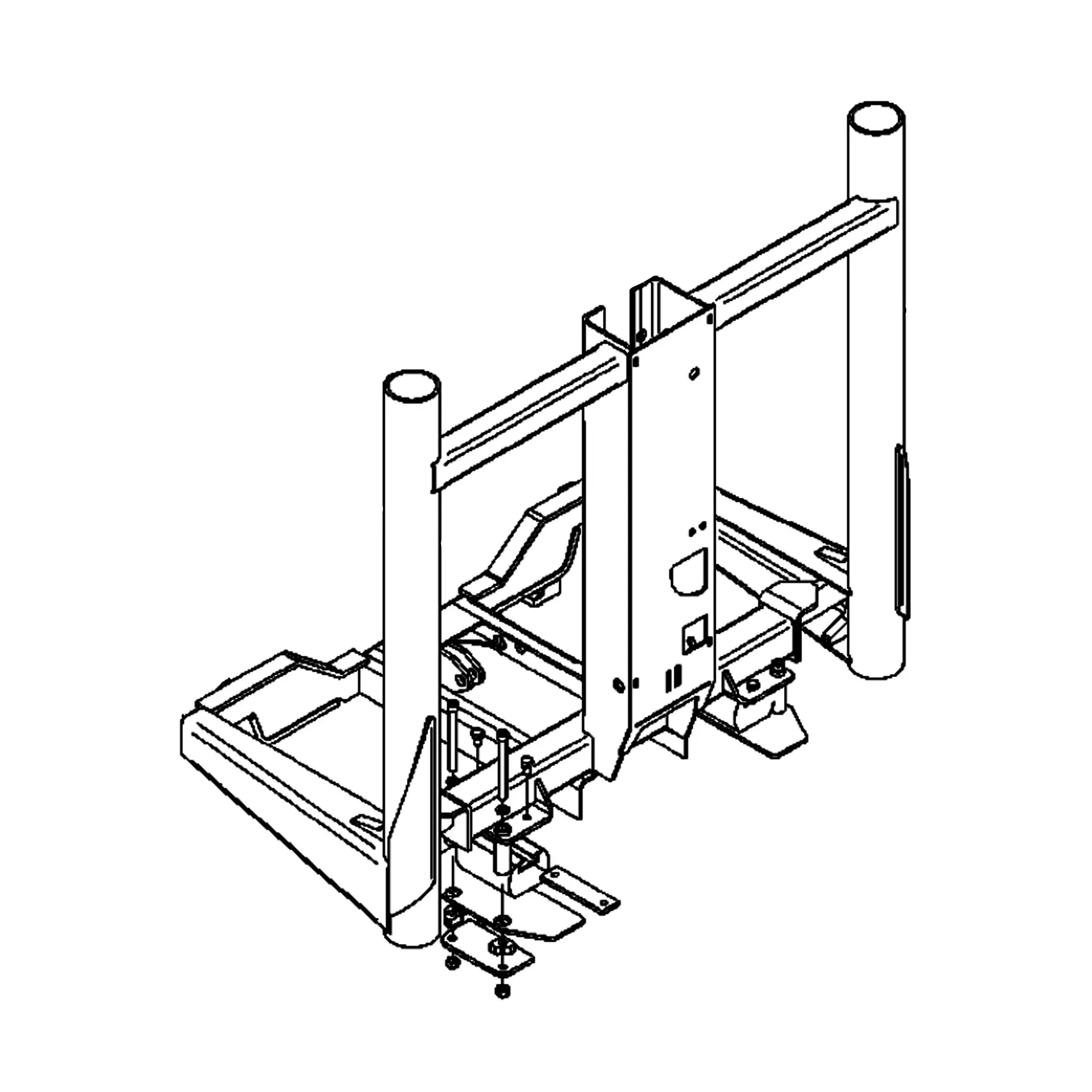 John Deere Headboard Bracket - F074322