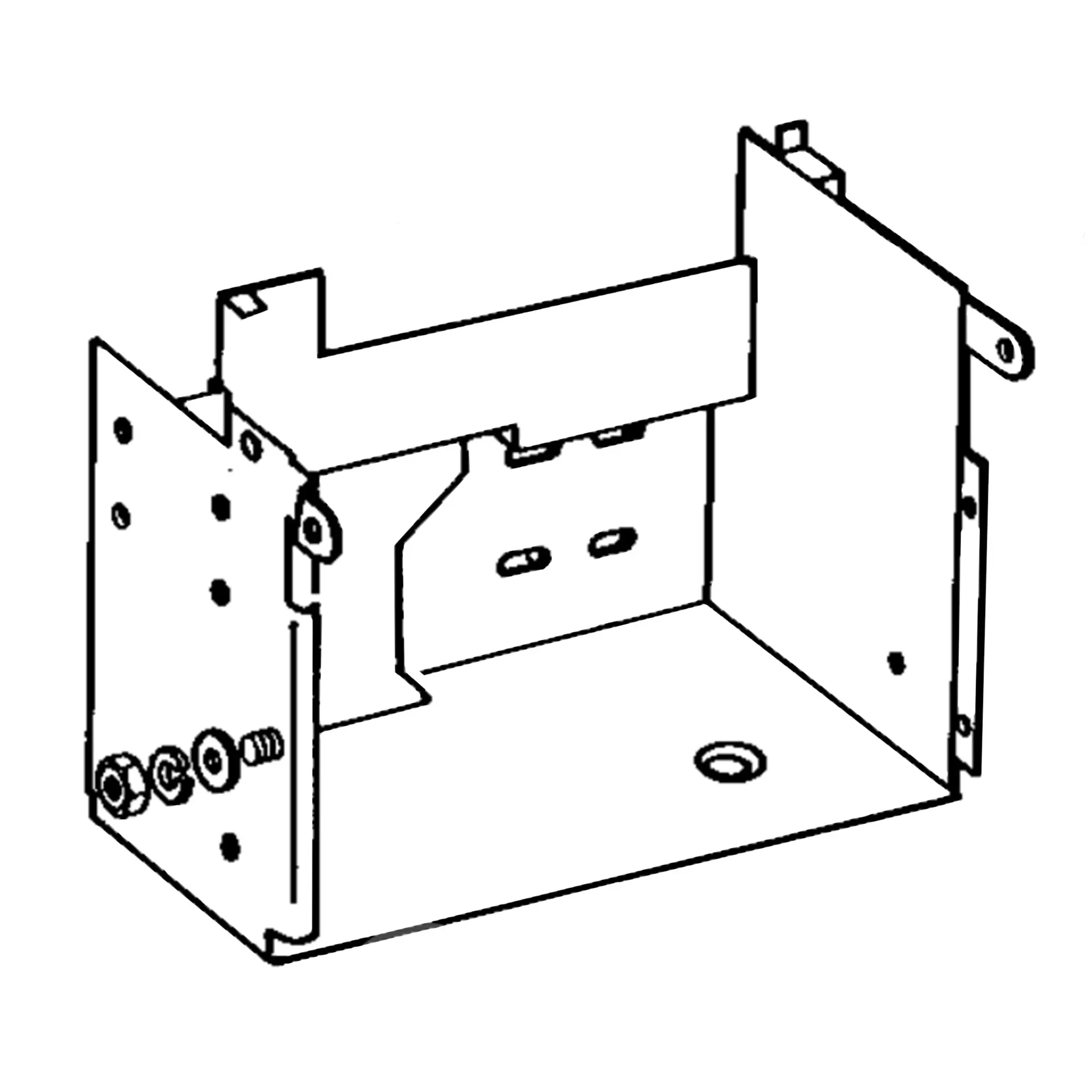 John Deere Right Side Battery Box - AR73982