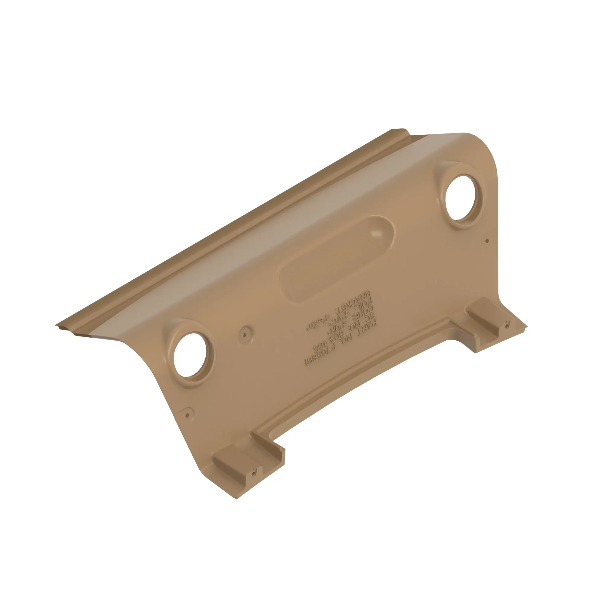 John Deere Lower Rear Acoustical Upholstery - F705861