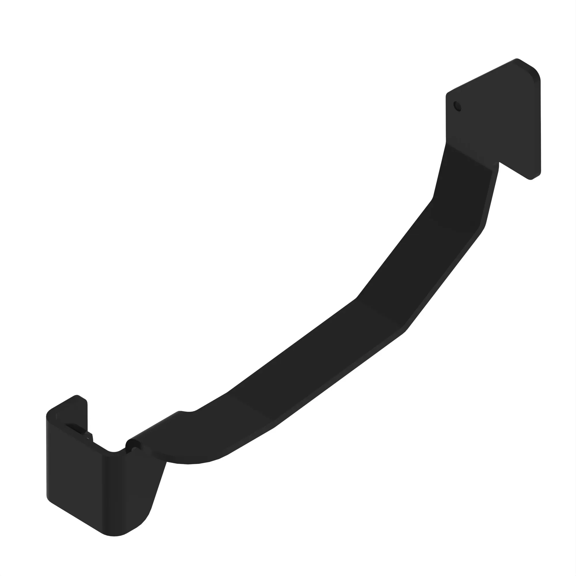BRACKET, FOR MUDFLAP LH, W/ CHOCKBL