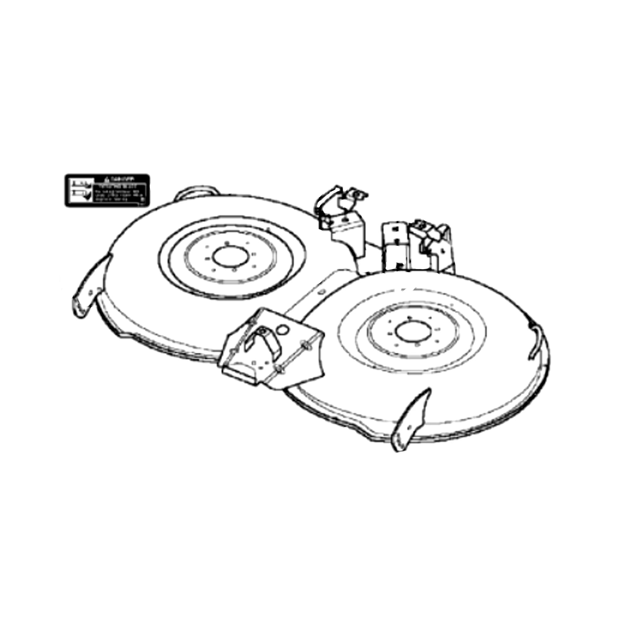 John Deere Mower Deck, 42 Inch - AM131654