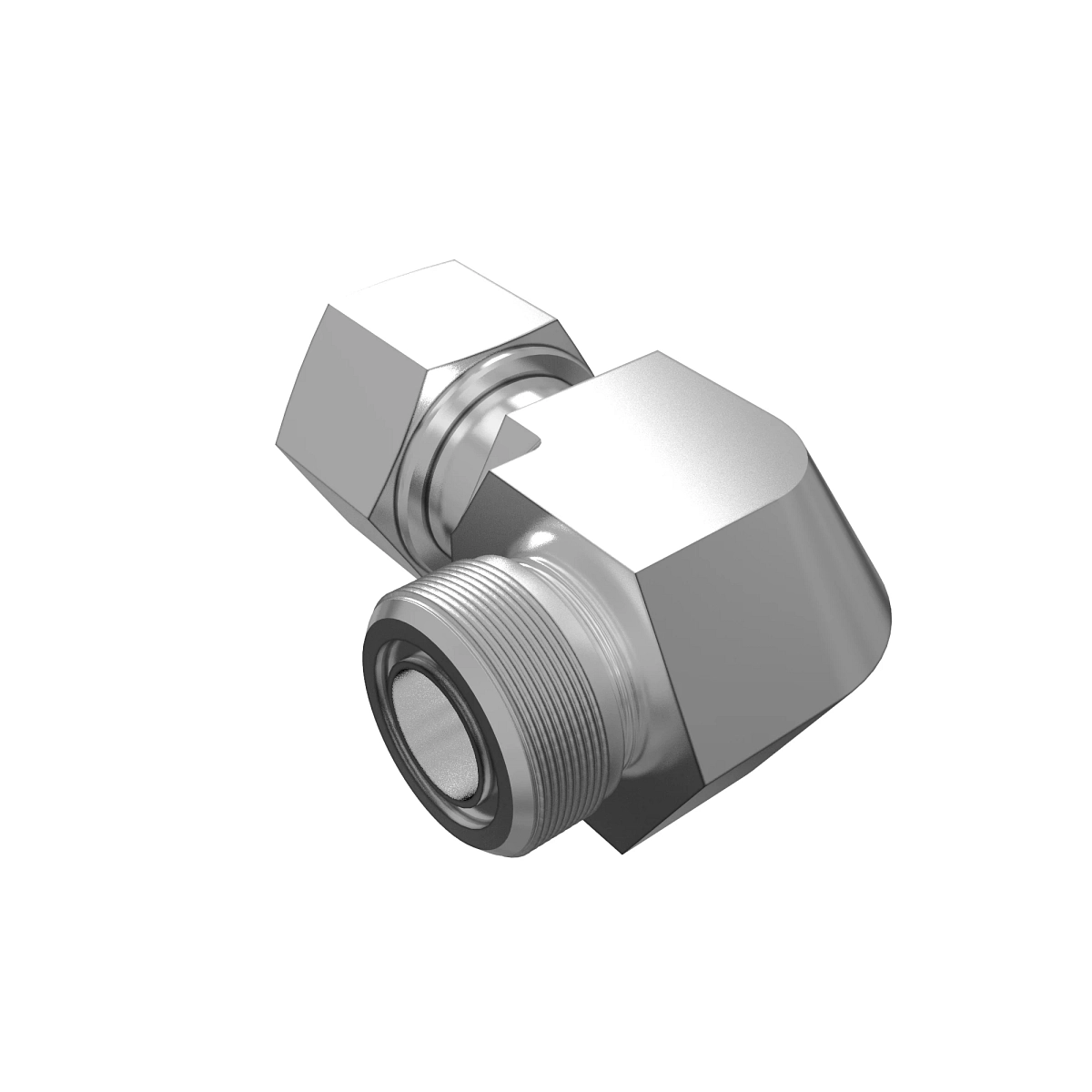 90 Deg Swivel Elbow (SWE) ORFS