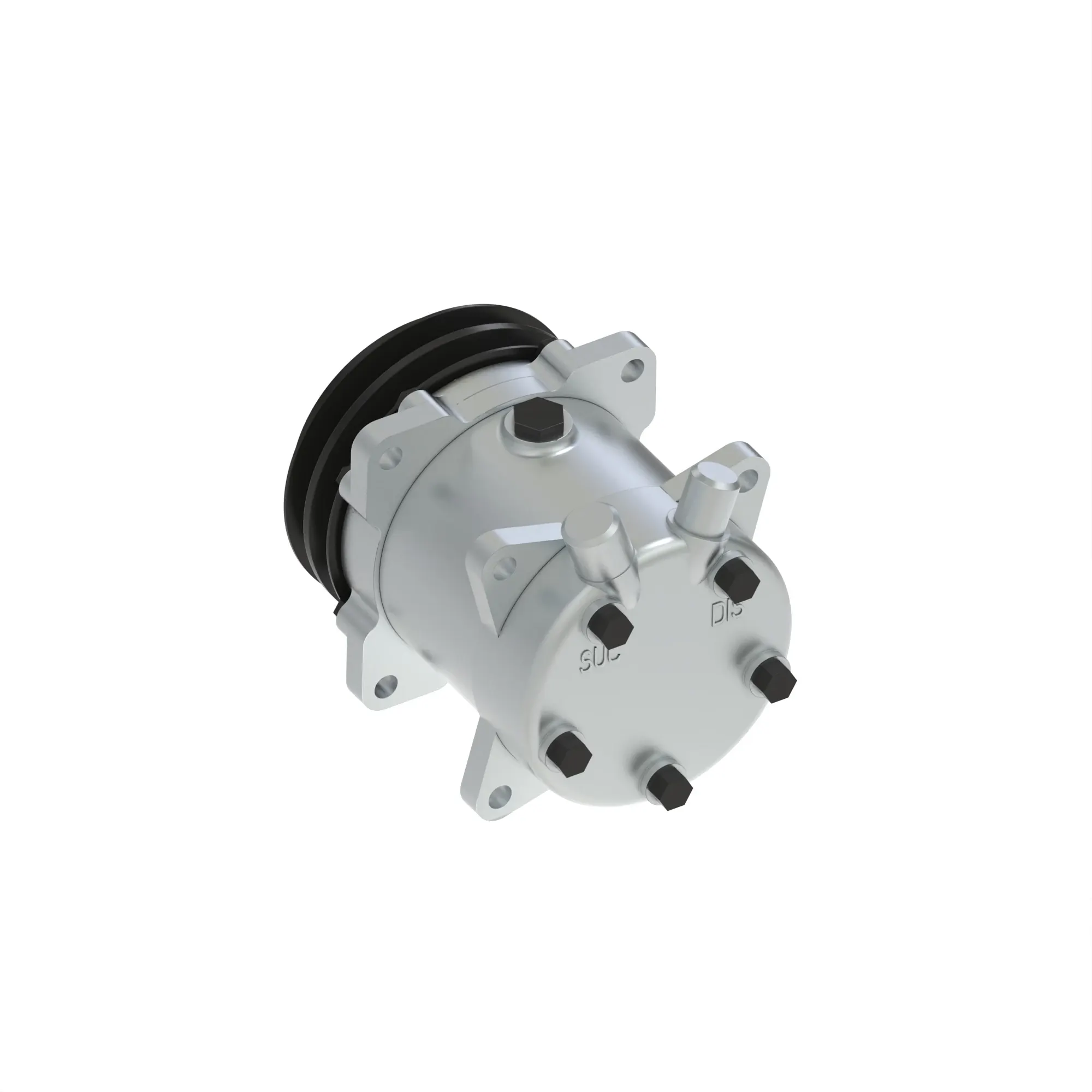 John Deere Footed Air Conditioner Compressor, 12 Volt - TCU18904