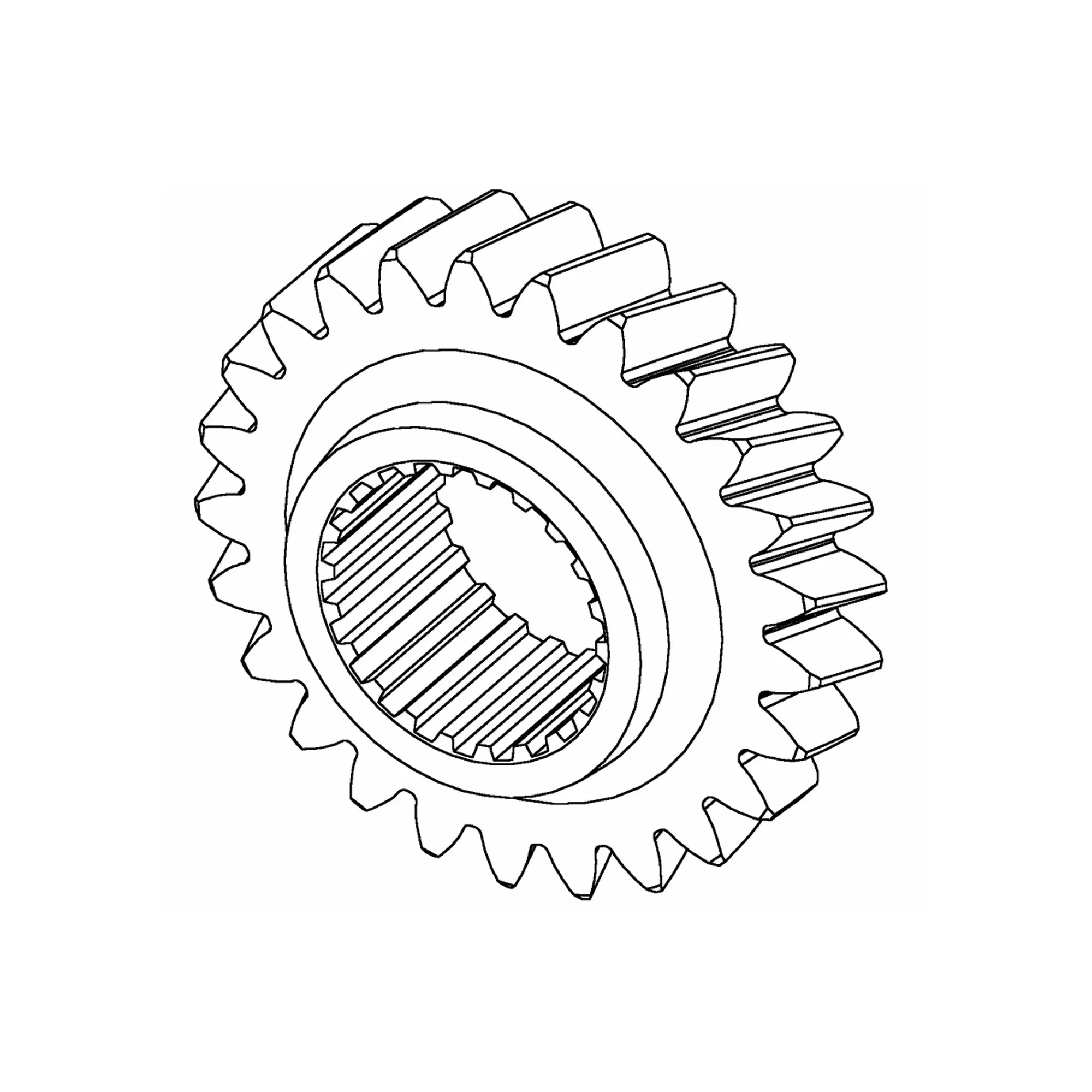 John Deere Helical Gear, 25 Teeth - R211966