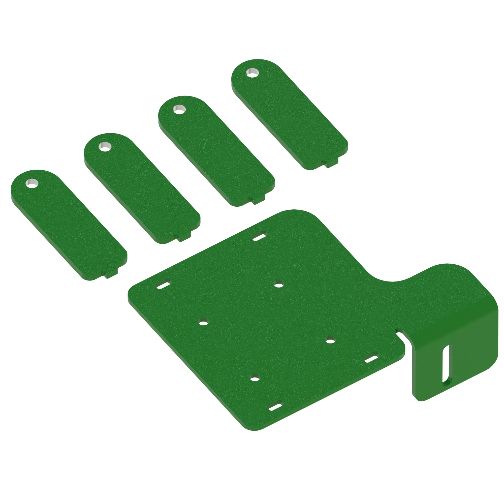 Welded assembly for contact drive for liquid fertilizer