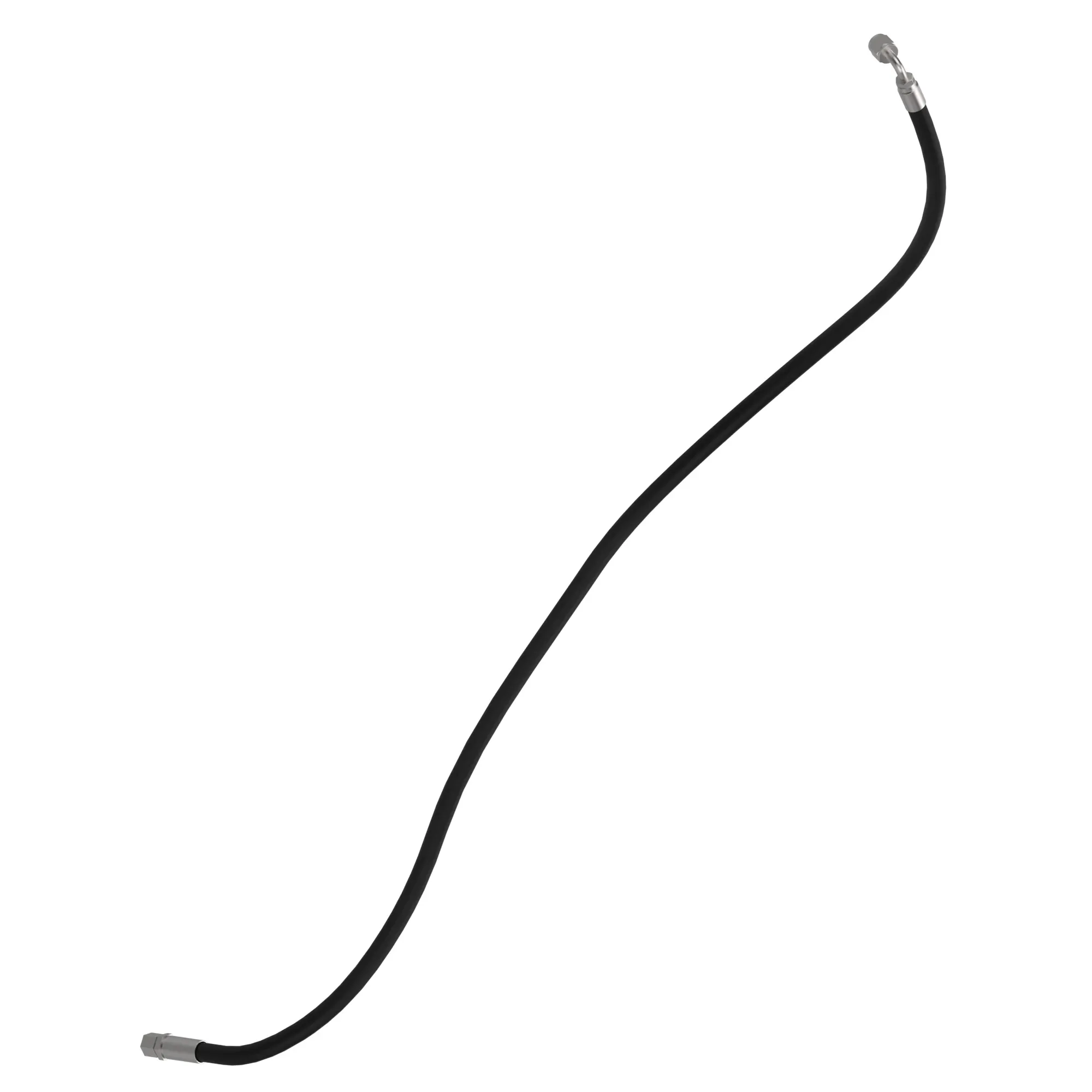 John Deere Tee Fitting to Control Valve Hydraulic Hose - AXT10302