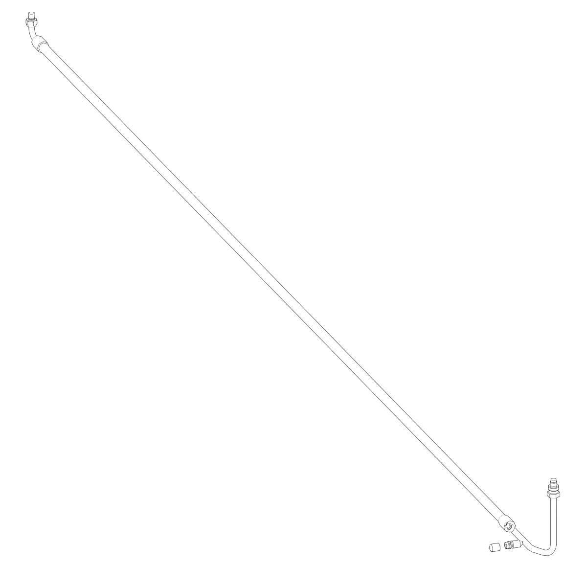 Hose (Compressor to Condenser)