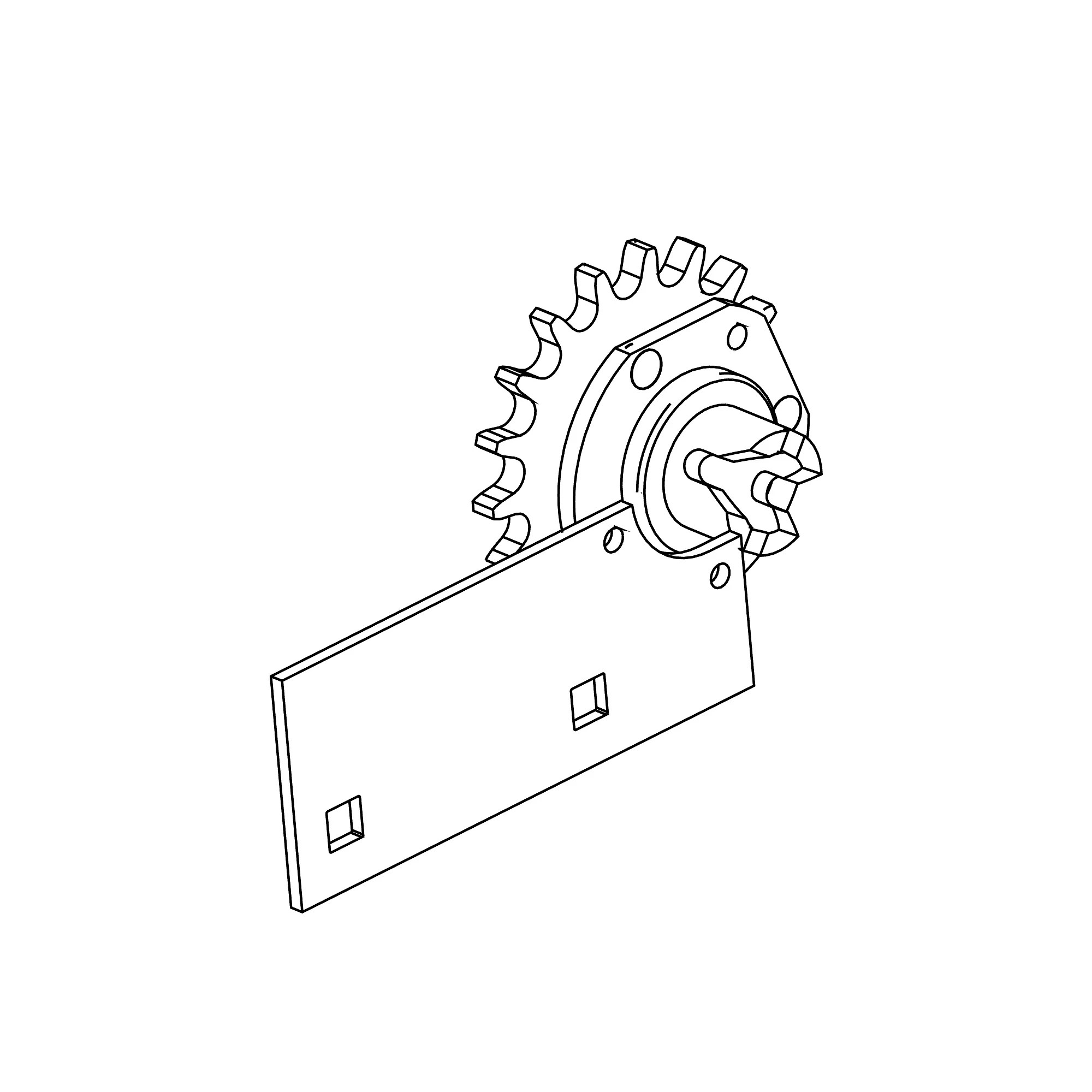 John Deere Bearing Sprocket Assembly - AA37717