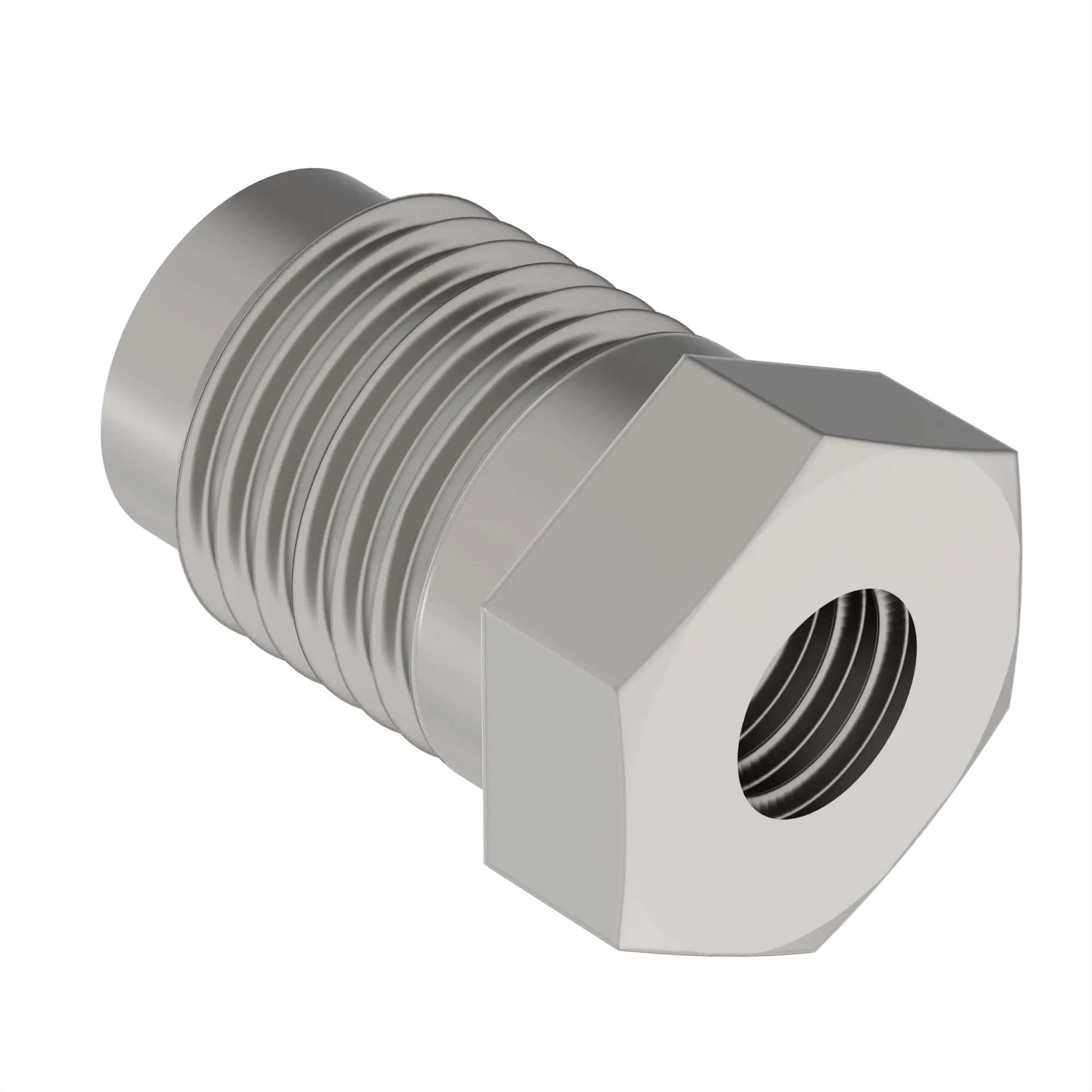 John Deere Hydraulic Brake Line Hollow Screw Fitting - 15M7061