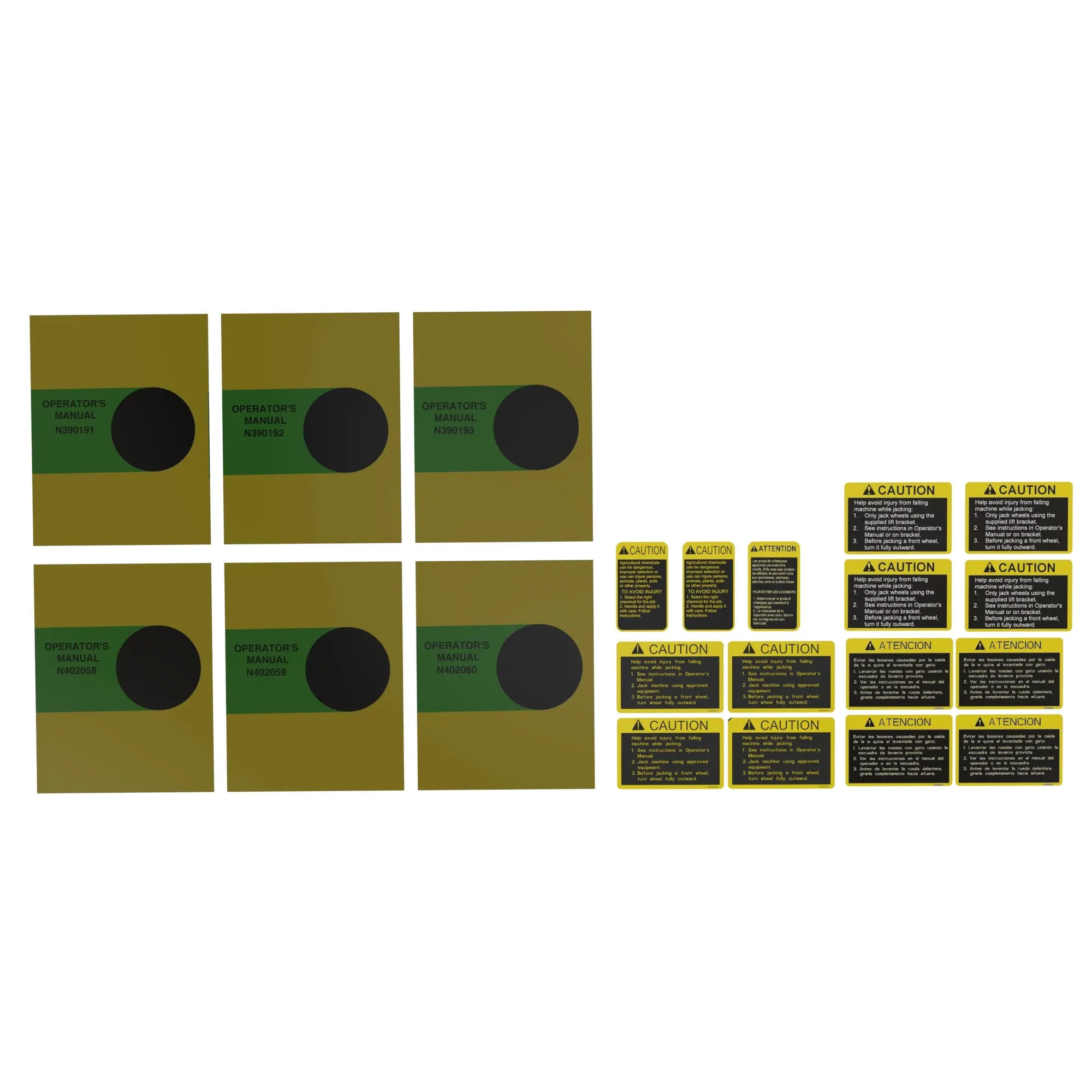 John Deere Manual Kit - BN400193