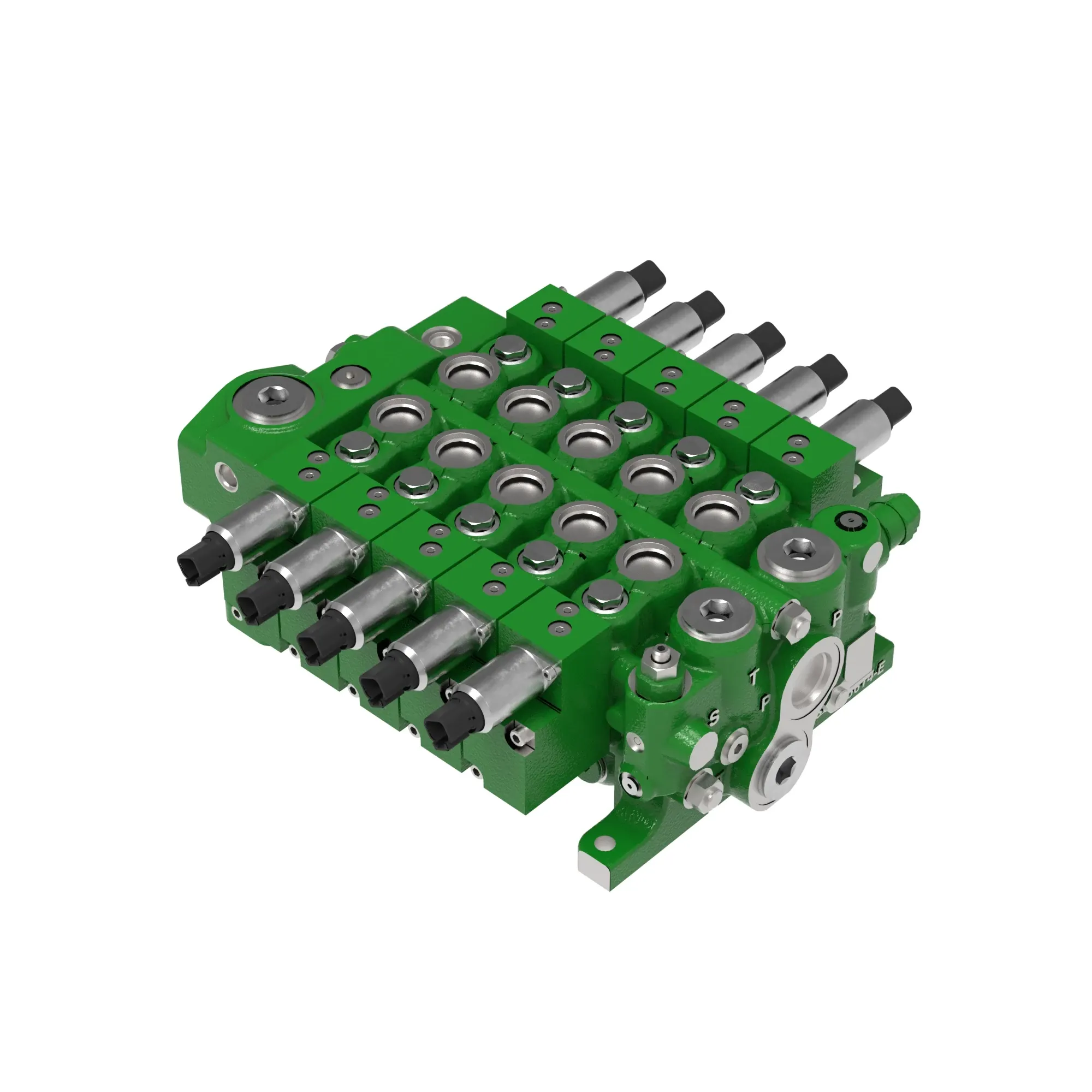 SPOOL VALVE, VALVE, 5-SECTION, WFB