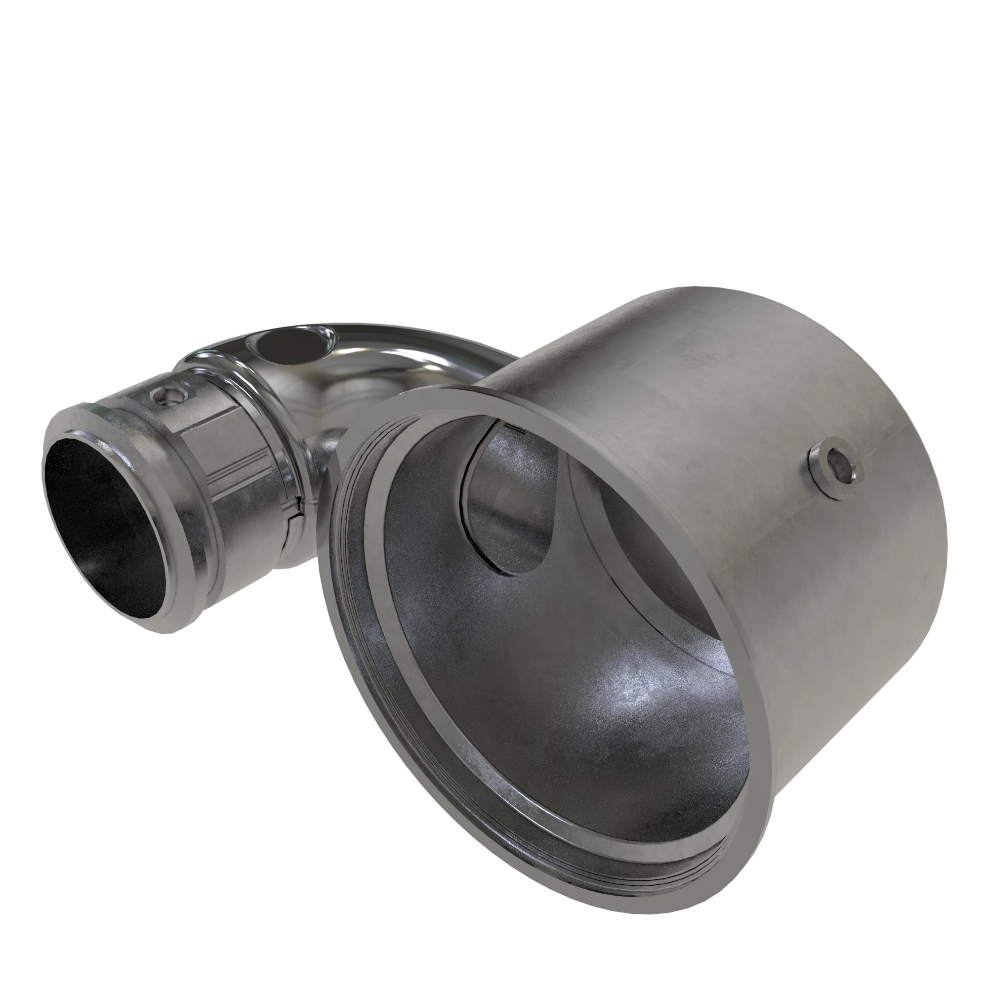 EXHAUST PIPE, SIZE 5 180O OUTLET CO