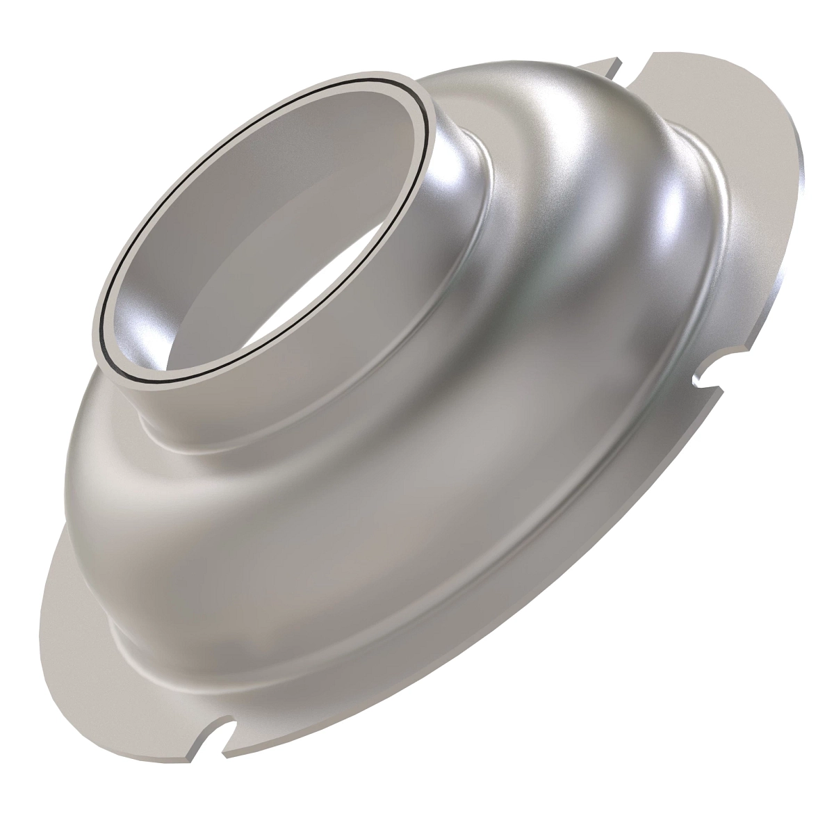 Outlet, Round W/ Pipe