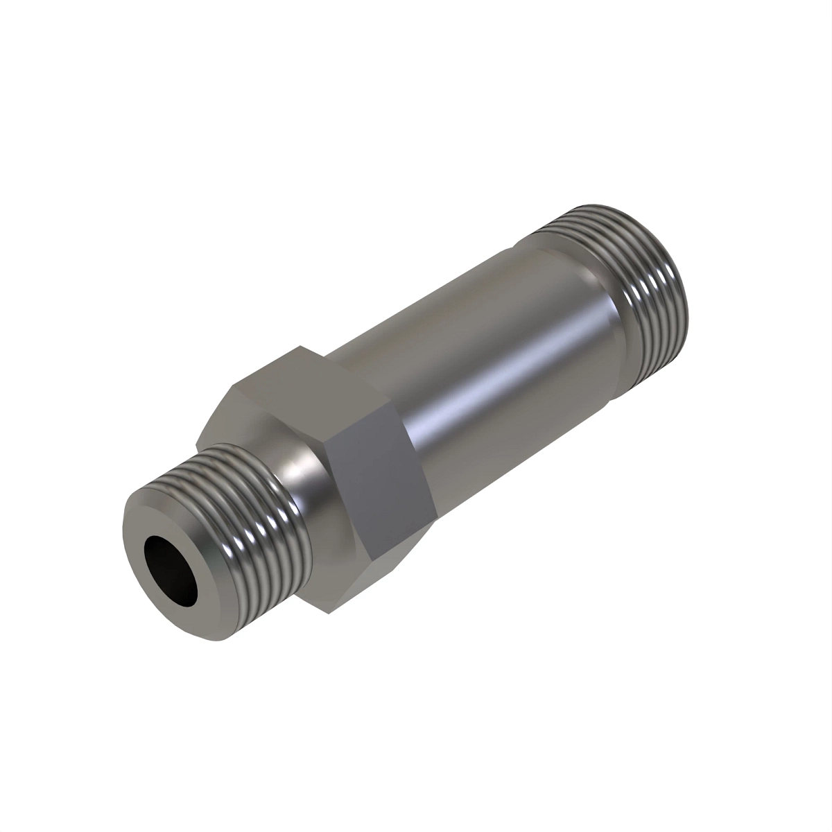 Straight Thread Connector Long, O-R