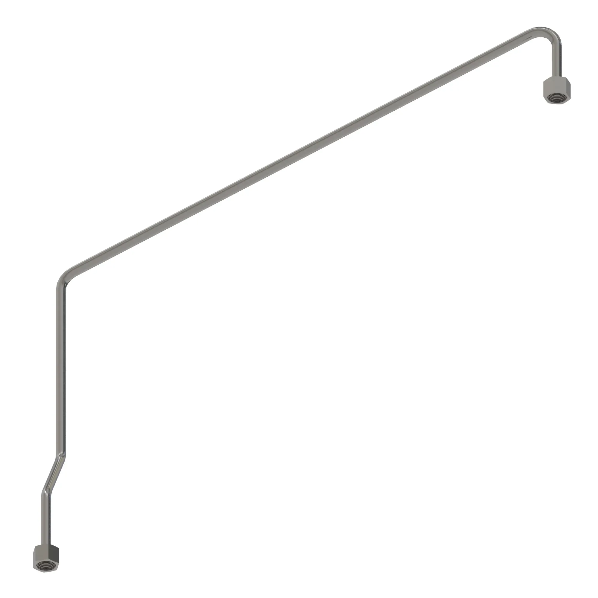 John Deere Fan Plumbing Oil Line with Fittings - AT526607