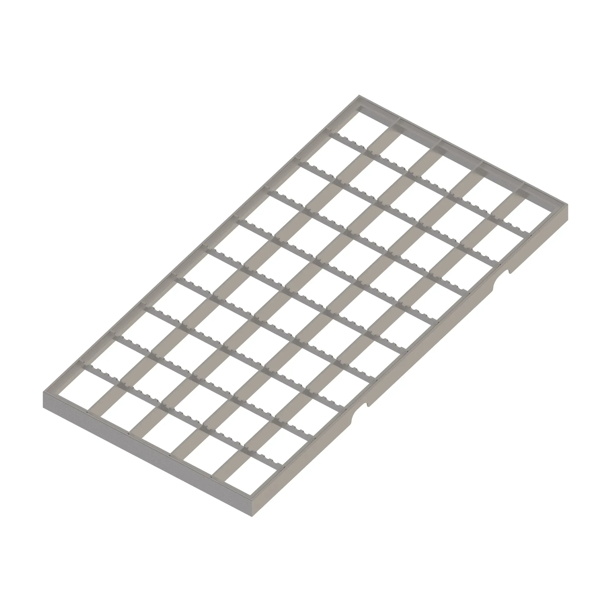 John Deere Engine Hood Grate, Left Side - AXE19355