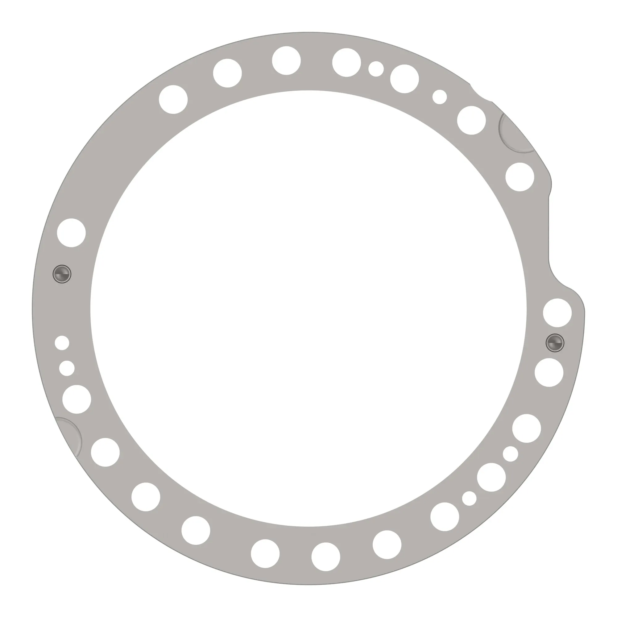 HOUSING, LH SPACER, 80" TREAD