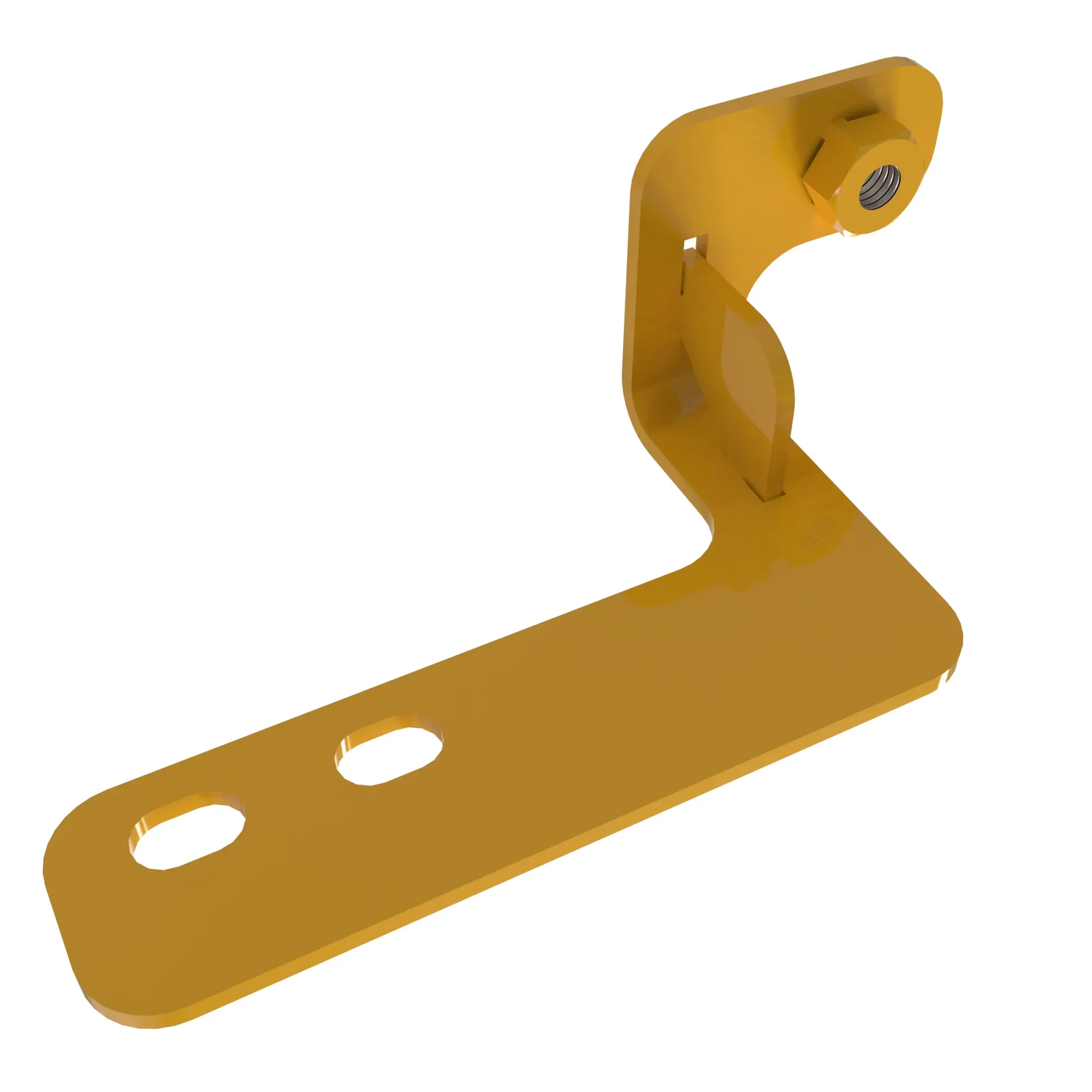 John Deere Service Brake Tube Bracket Plate - AT497159
