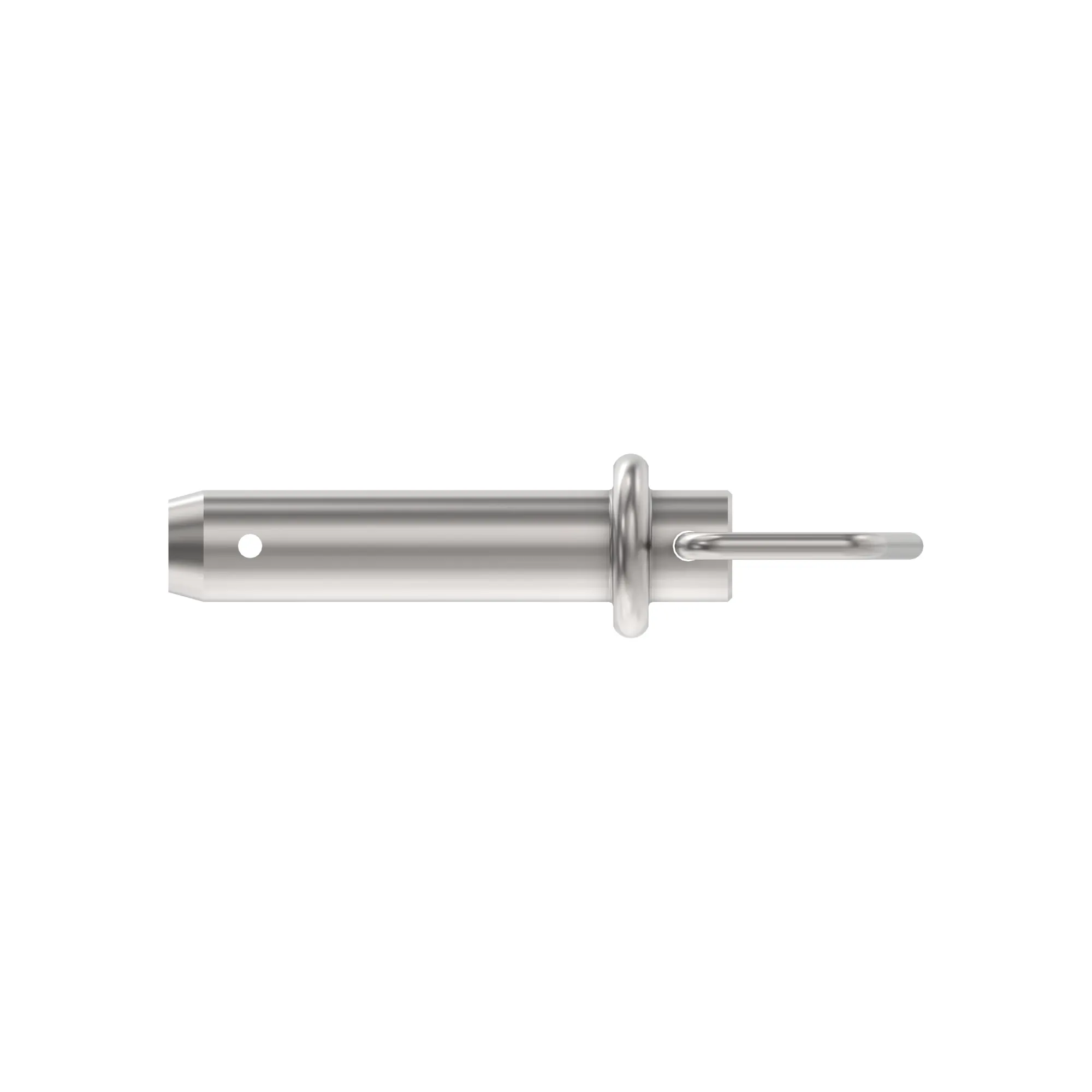 Hitch Pin w/ Swivel Handle, One-Piece Forged, 7/8-in. x 6-1/4-in., Pin