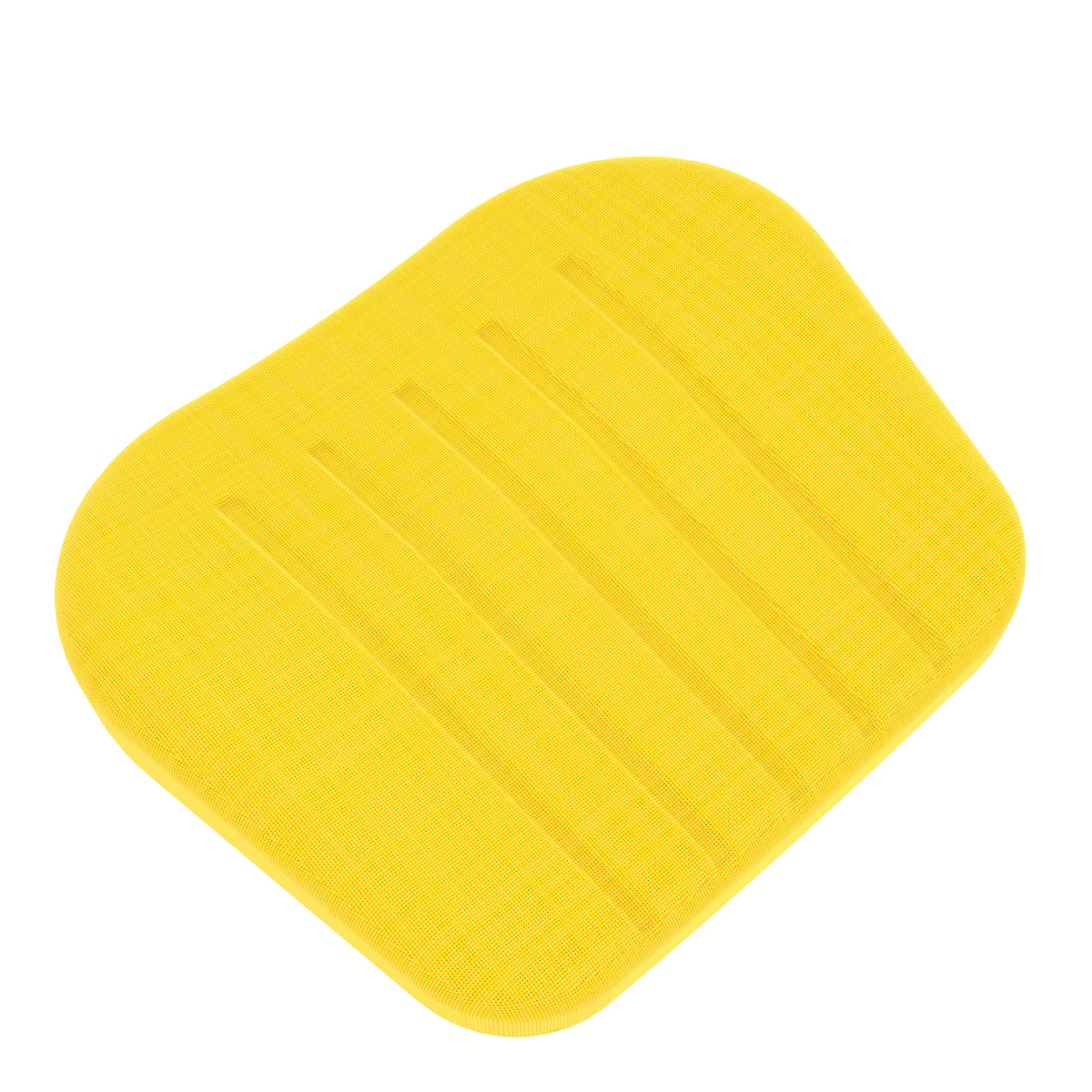 John Deere Seat Bottom Yellow Vinyl Cushion - AL116992
