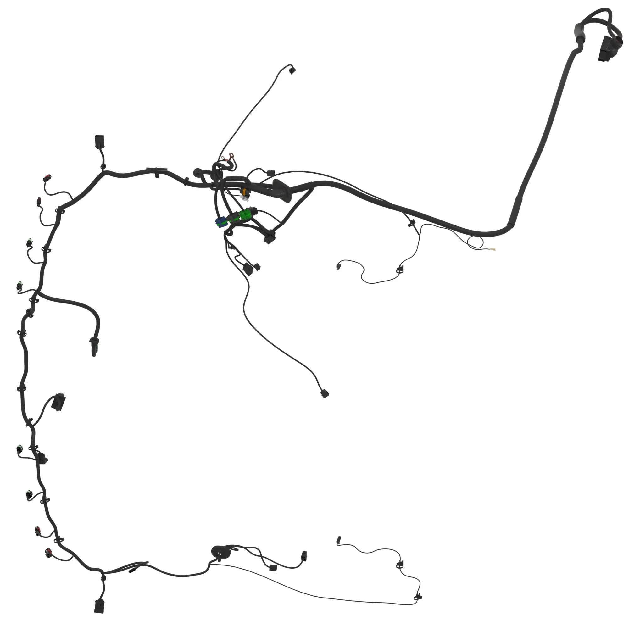 John Deere Cab Roof Wiring Harness - AXE98574