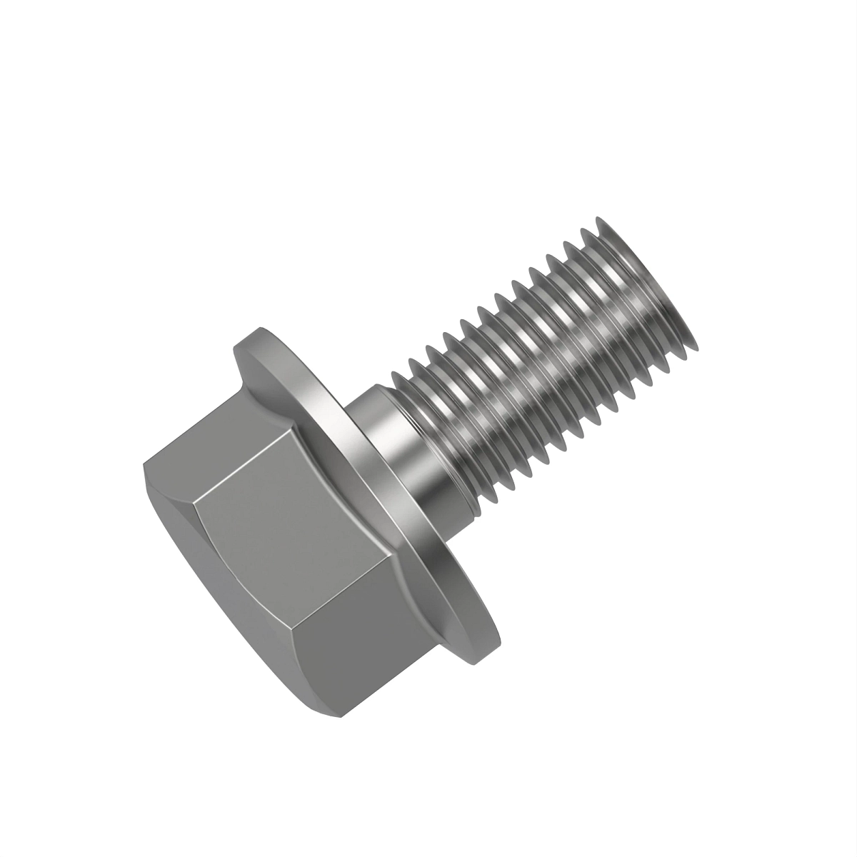 Cap Screw, Hex Flanged HD M6X1X12 J