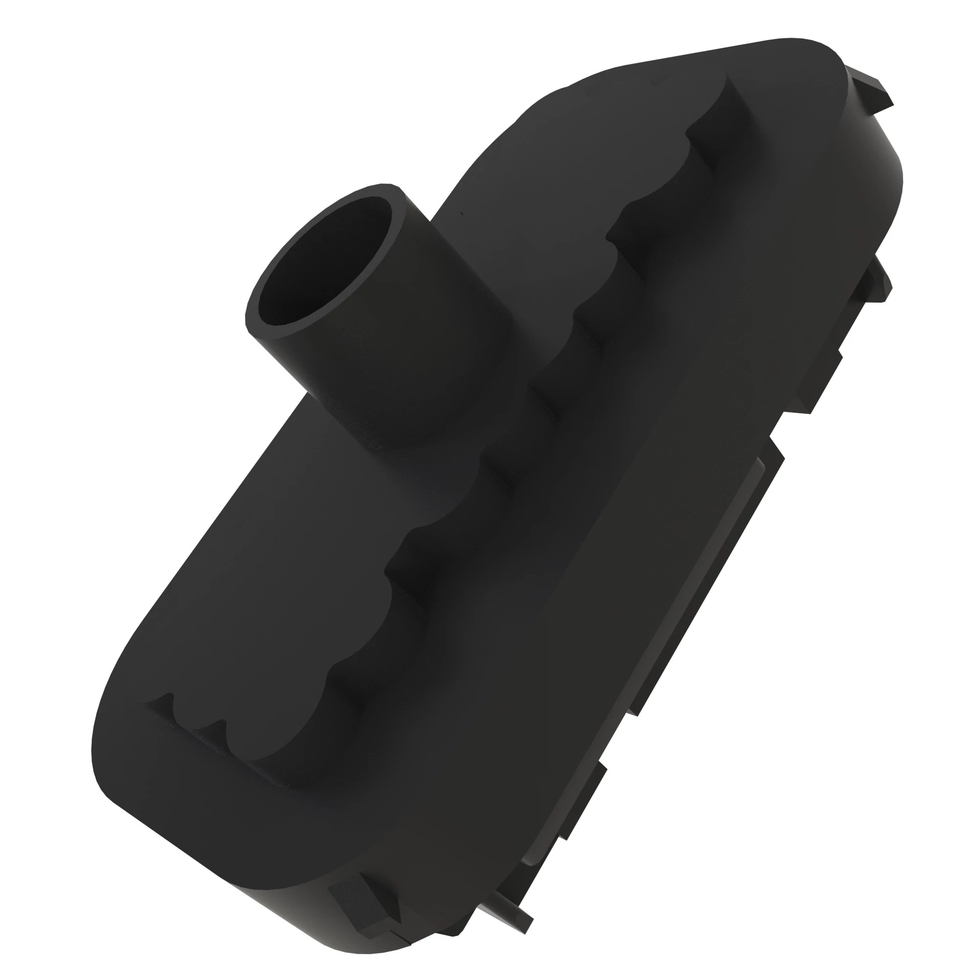 John Deere Black External Electrical Connector Housing, Cavities 30 - 57M9411