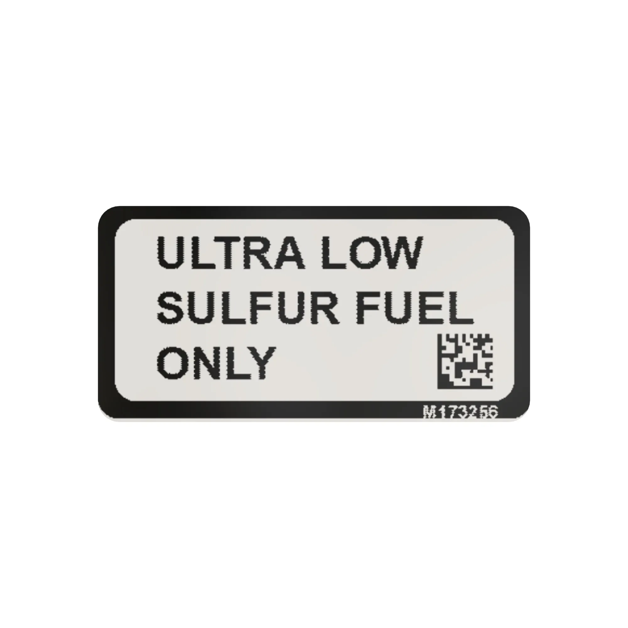 LABEL, FUEL INLET, ULTRA LOW SULFUR