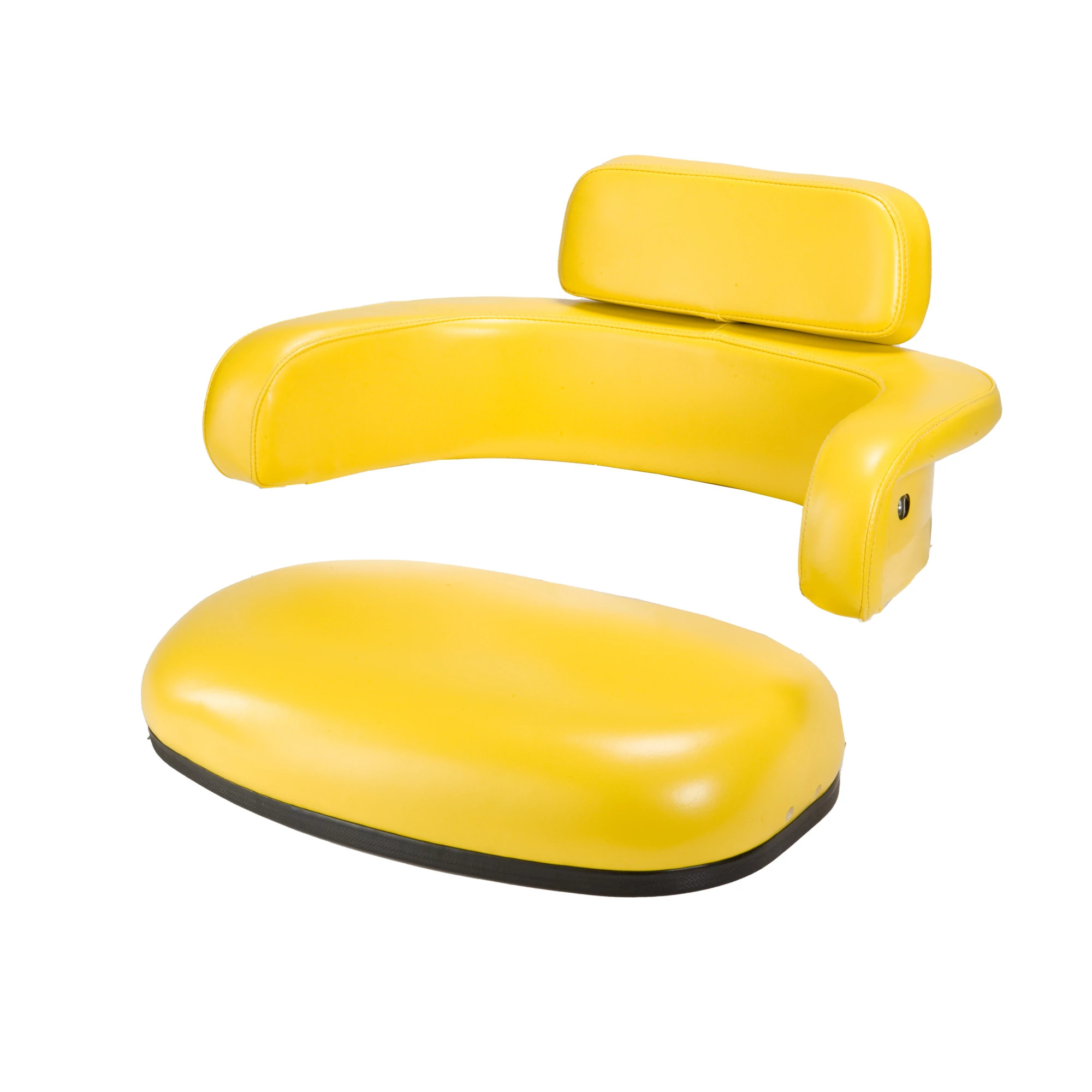 John Deere Yellow Vinyl Deluxe Seat Kit - TY26545