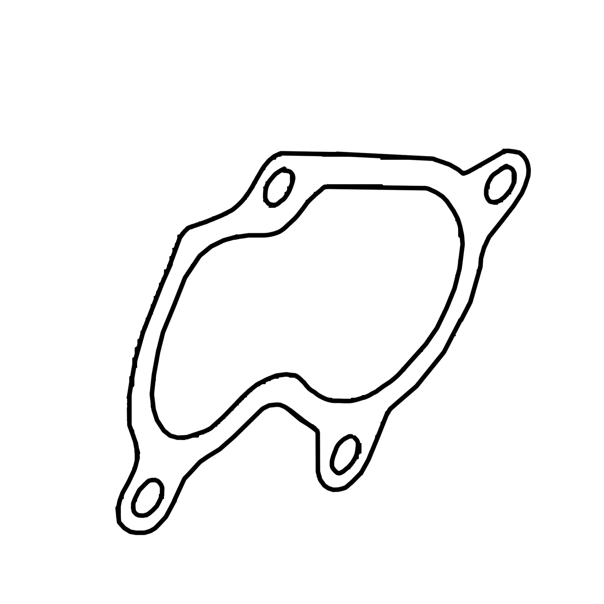 John Deere Turbocharger Elbow Gasket - MIU802249