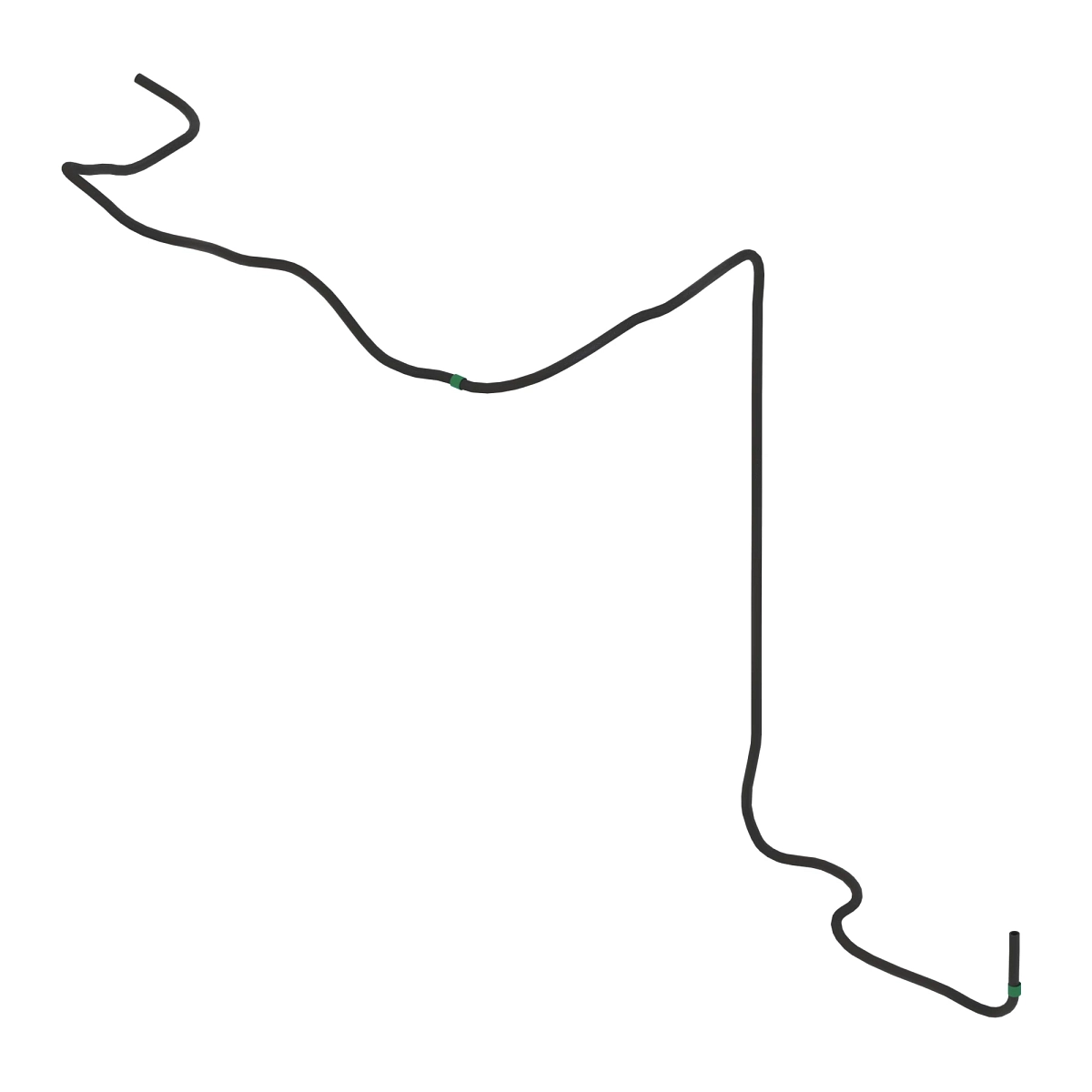Hose, DEF Header Coolant Supp