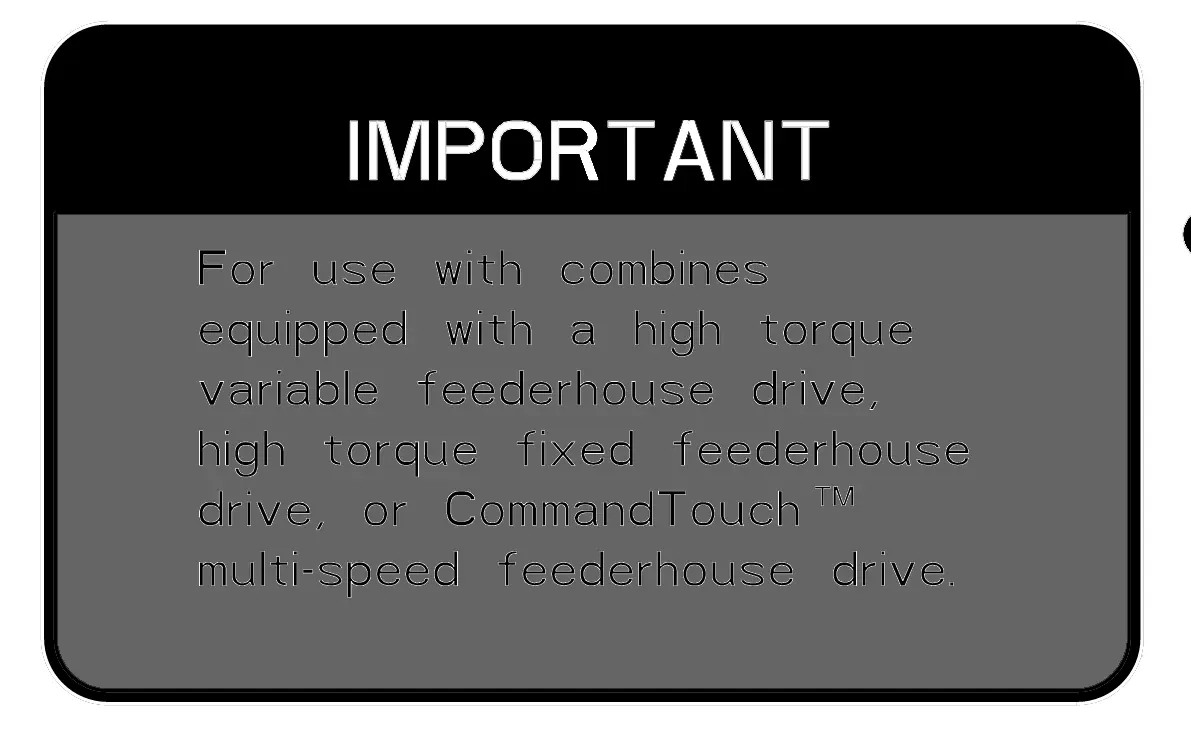 Label, Chopping Ch Drive Reqts