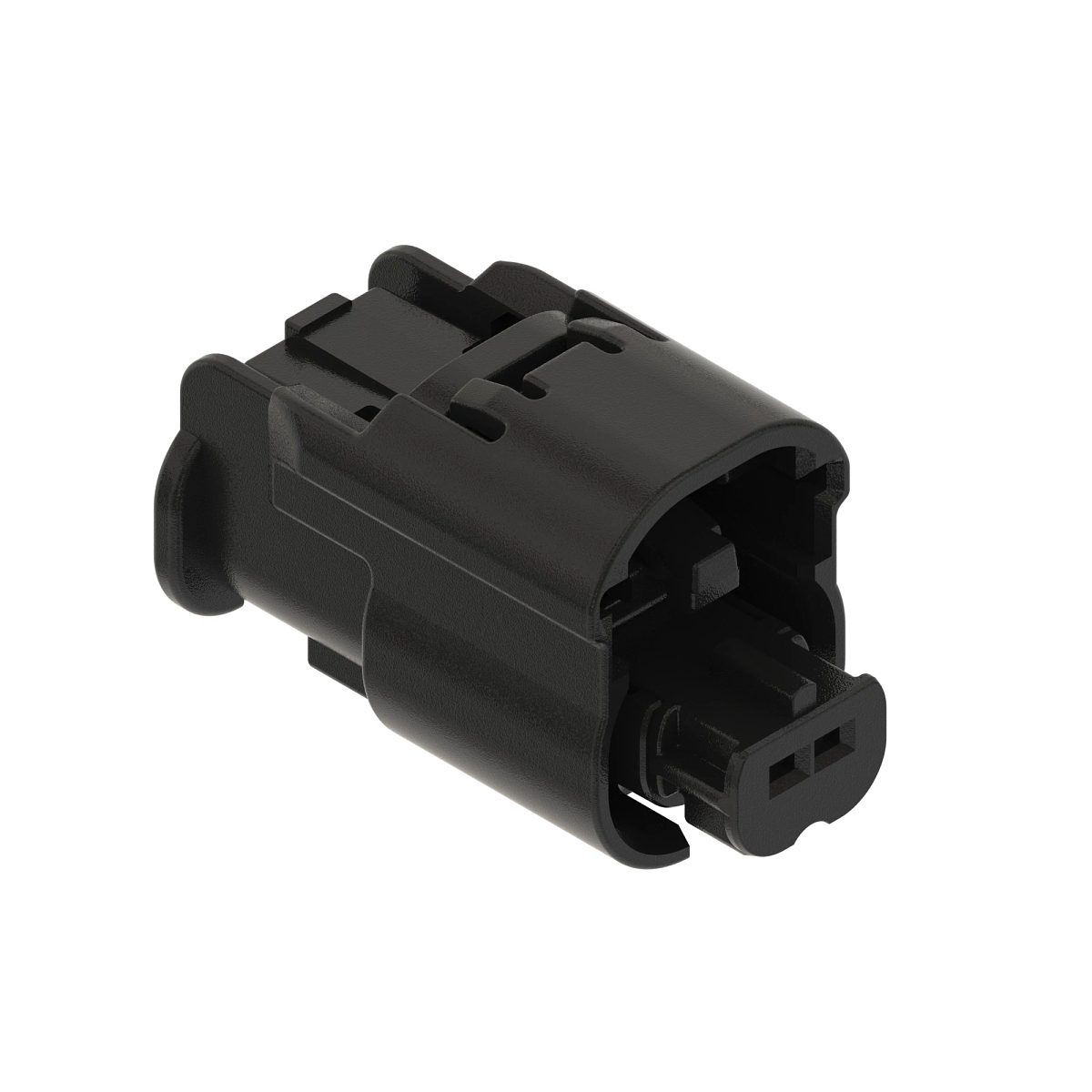 CONN TYCO ENETSEAL+ 2W FS BLK PLSTC