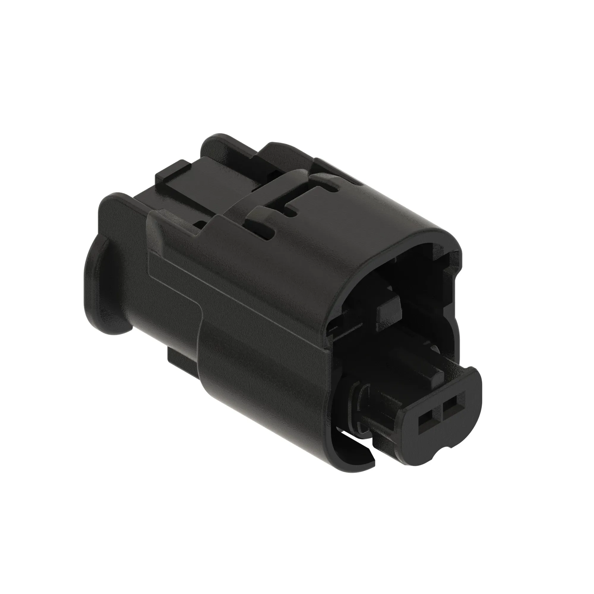 Conn Tyco Enetseal+ 2W Fs Blk Plstc