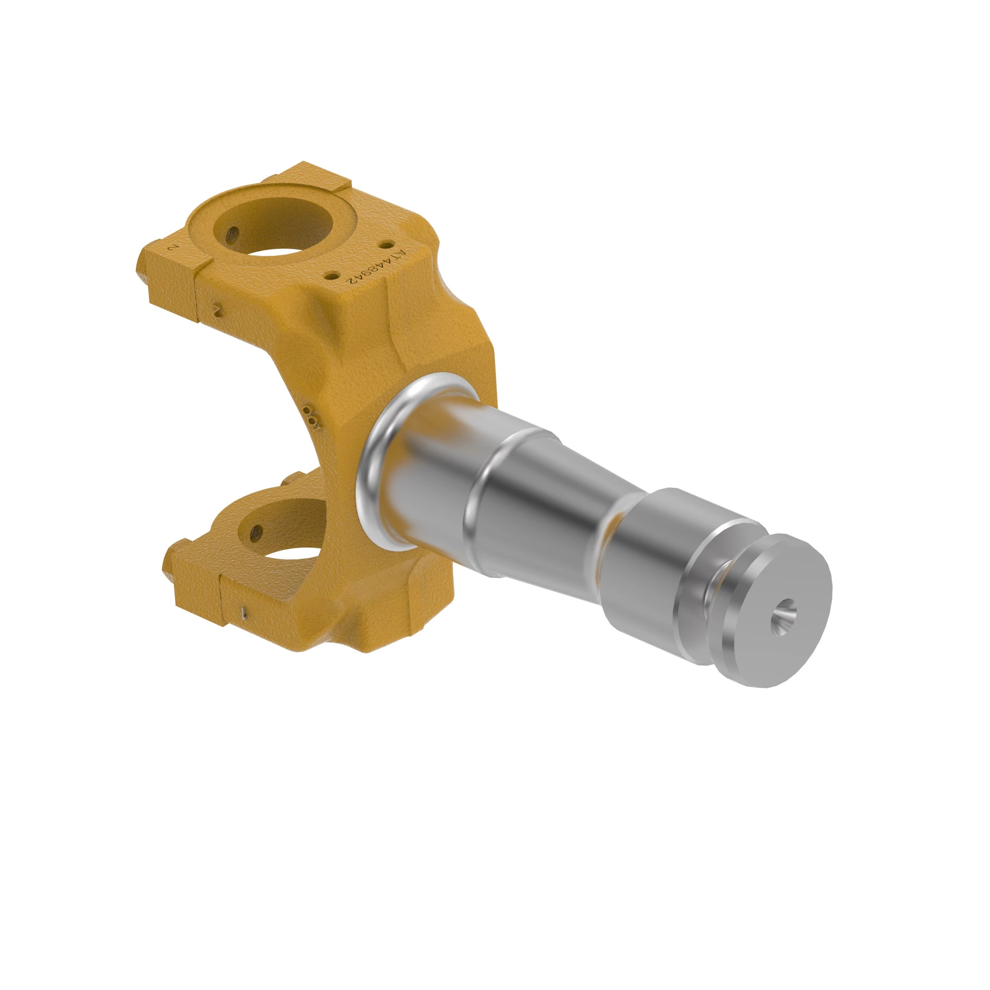 AT449368: Lift Cylinder Plumbing Yoke Assembly