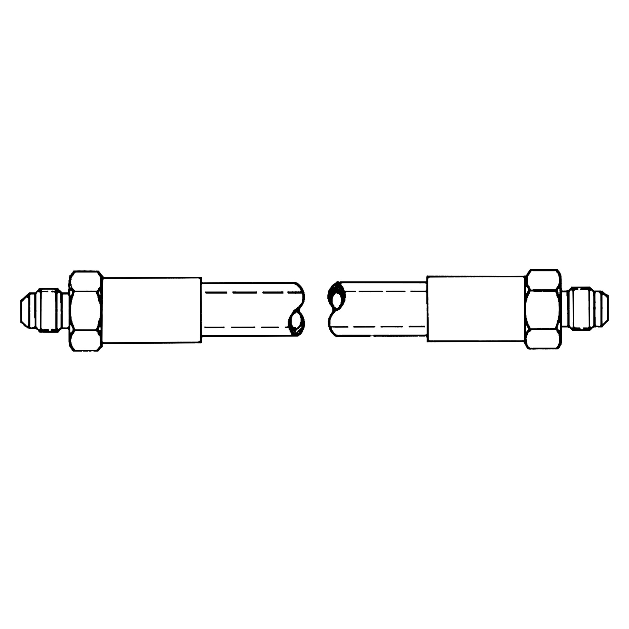 John Deere Brake Oil Line Hose - AR78972