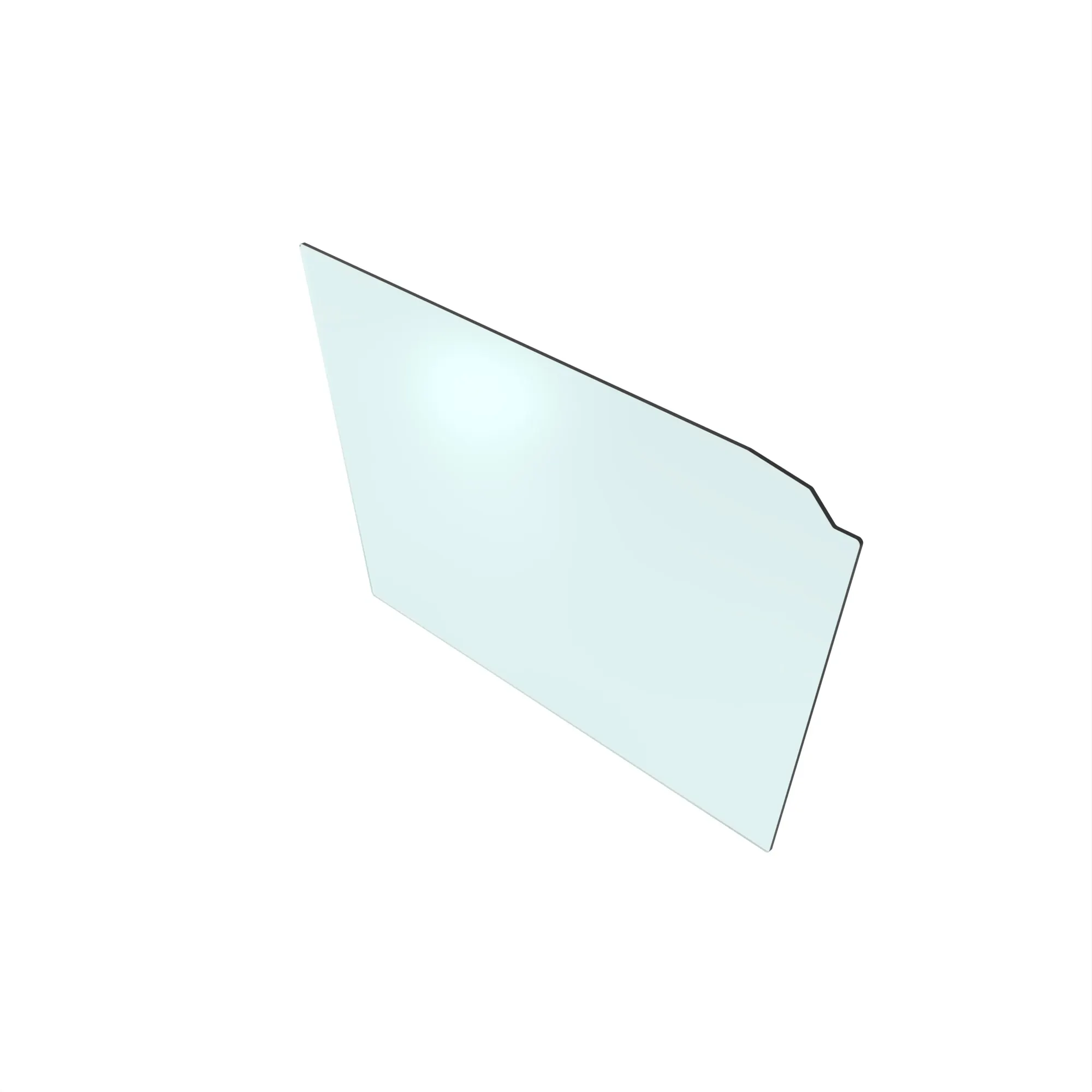 John Deere Left Side Fixed Windowpane - T203526